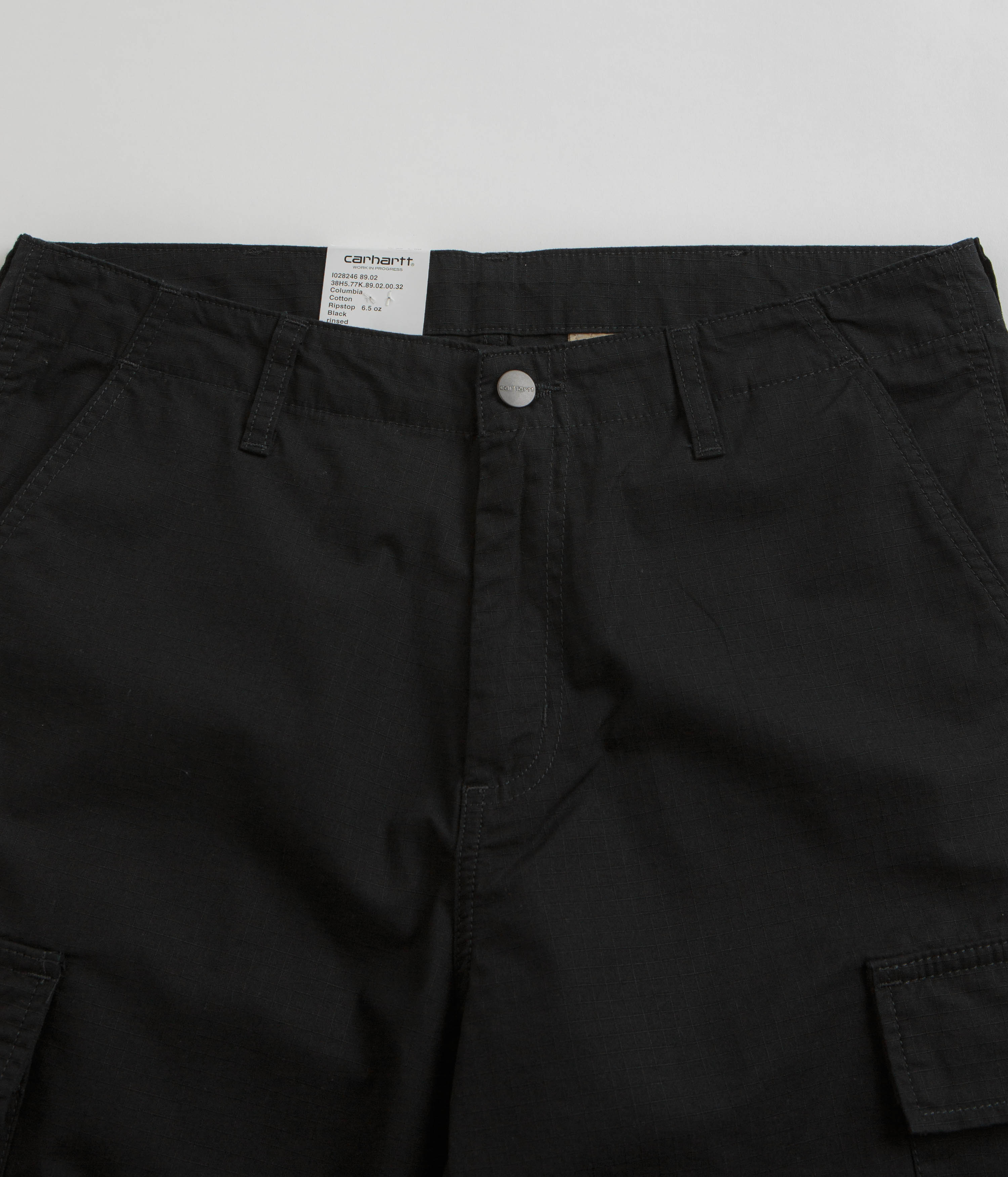 Carhartt Stylish Black Regular Cargo Shorts - A Must-Have!