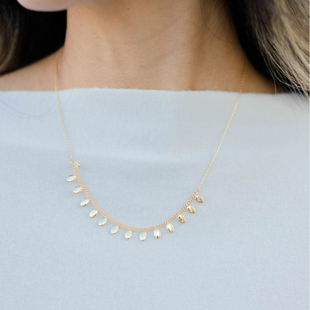 Exquisite Attention To The Details Gold Necklace