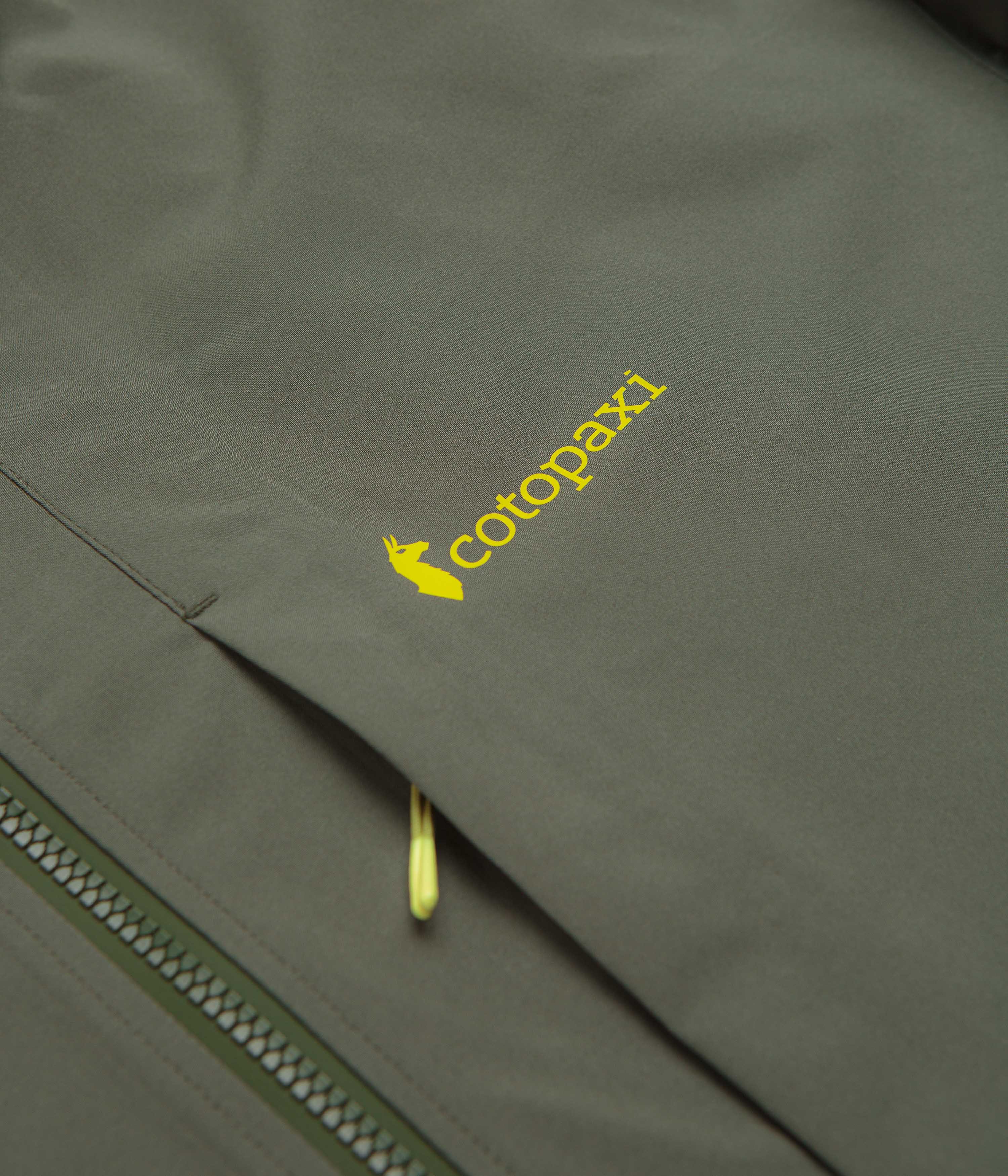 Cotopaxi Cielo Rain Jacket - Stunning Fatigue / Lemongrass