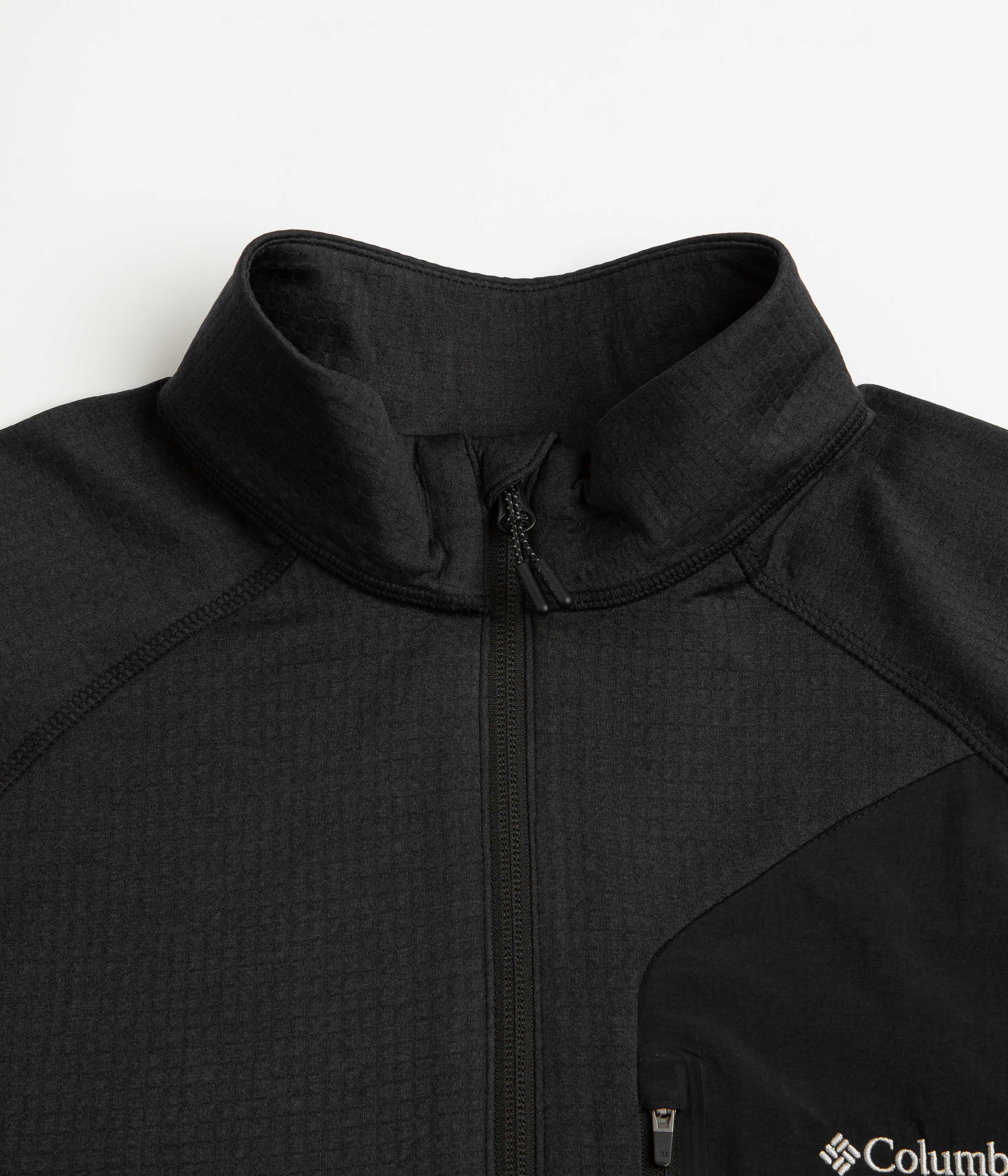 Columbia Triple Canyon Half Zip Fleece - Stylish Black