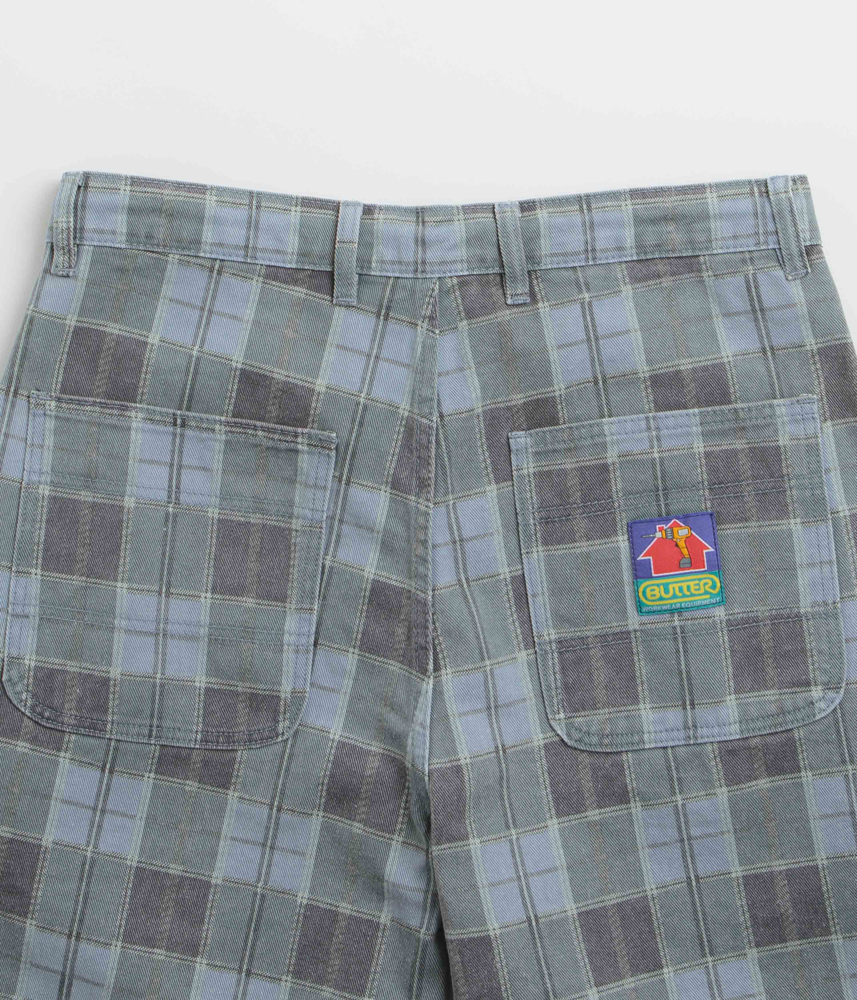 Butter Goods Stylish Plaid Work Shorts - A Must-Have!