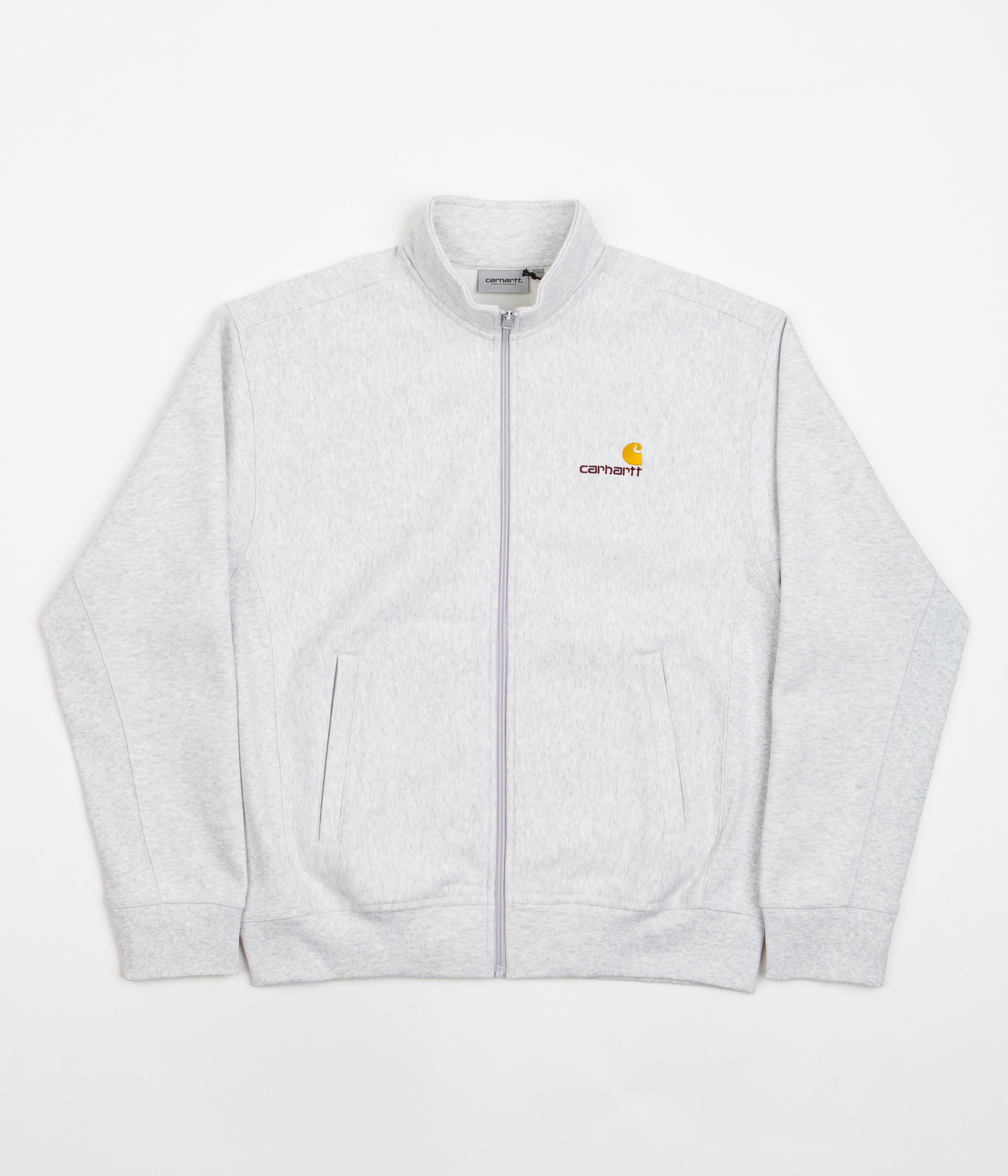 Carhartt American Script Jacket - Ash Heather: Timeless Workwear Essential