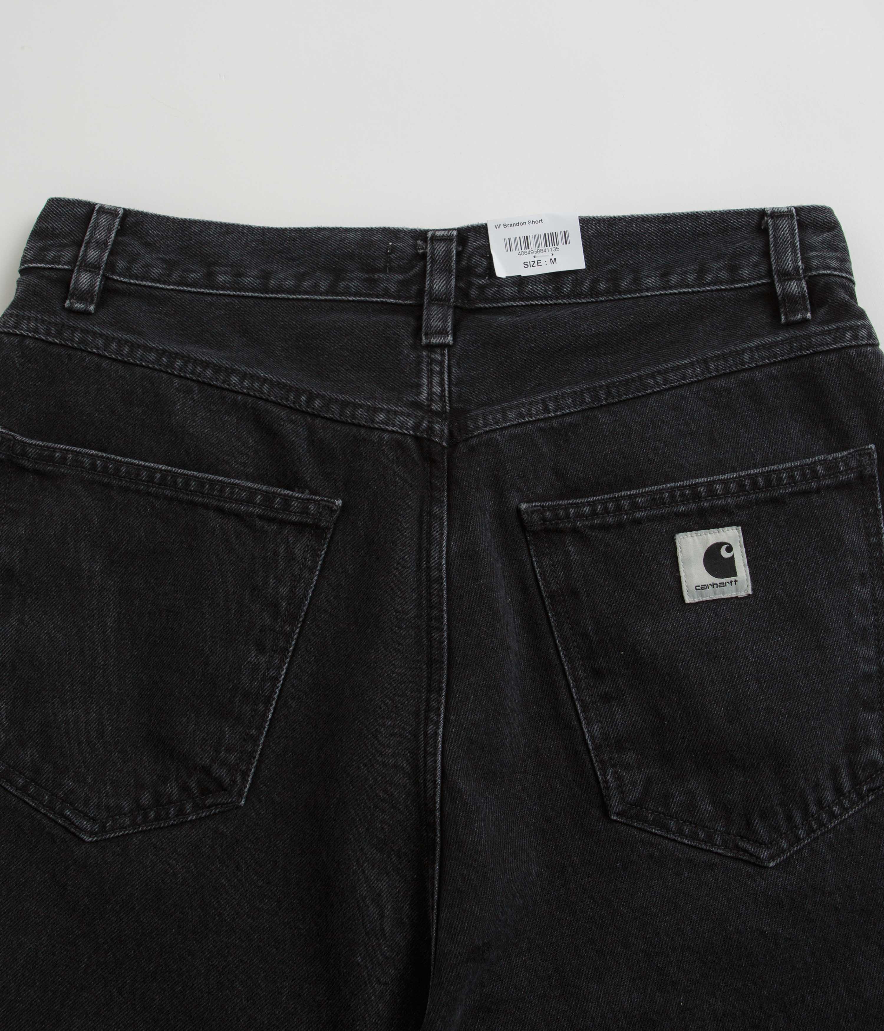 Carhartt Women's Brandon Shorts - Stunning Black Stone Washed