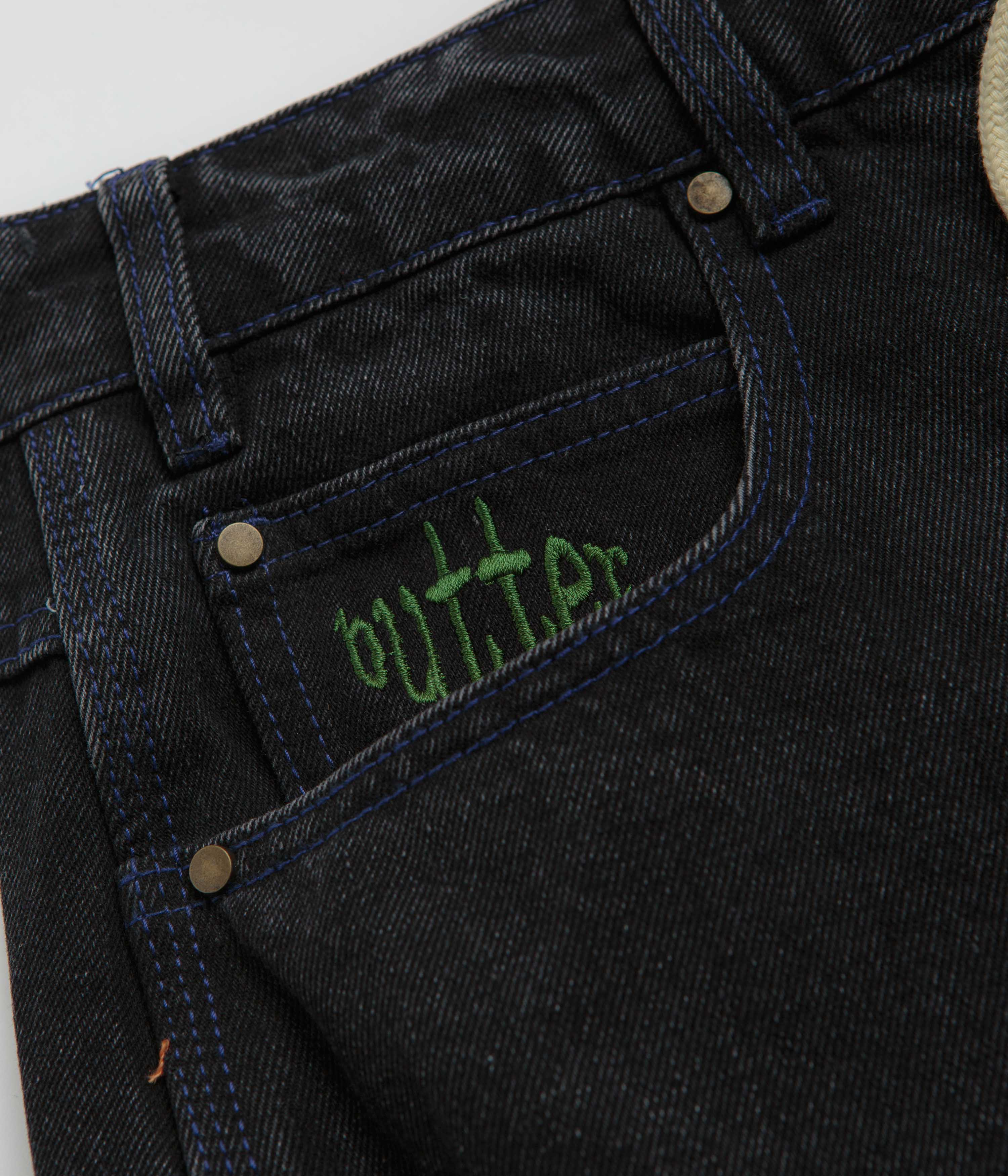Butter Goods Spider Jeans - Stunning Washed Black