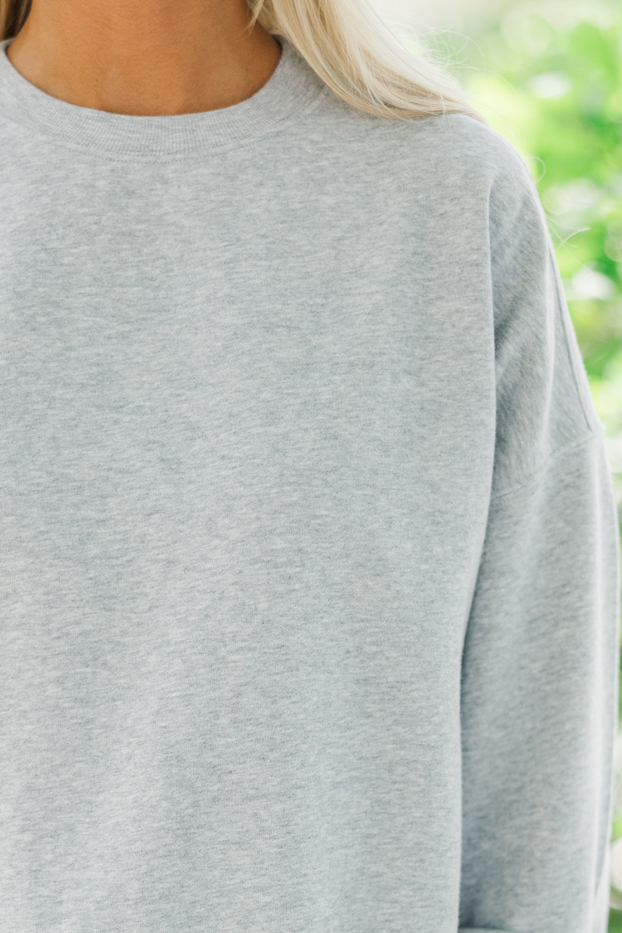 Heather Gray Everyday Everyway Comfy Sweatshirt
