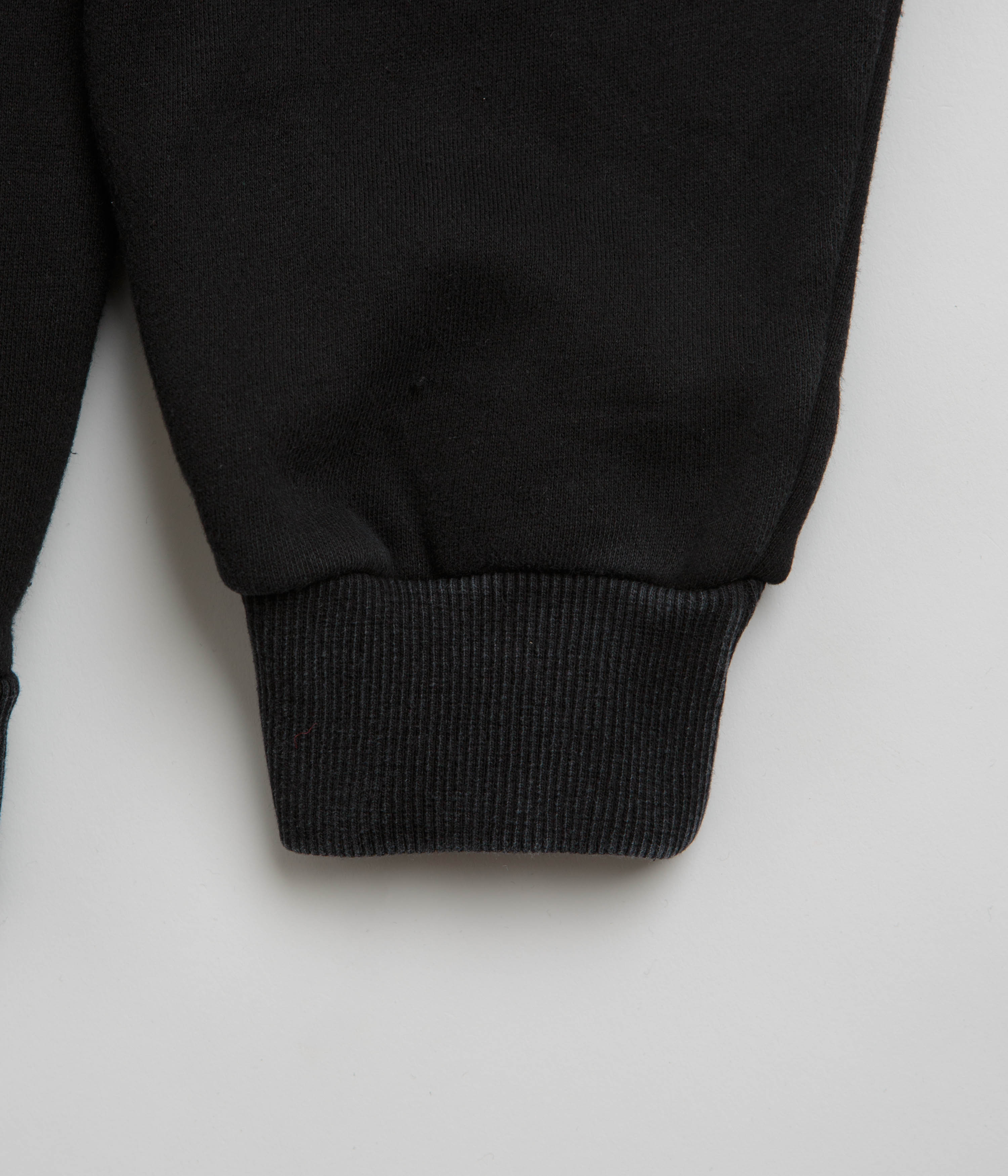 Cash Only Campus Zip-Thru Hoodie - Stylish Washed Black