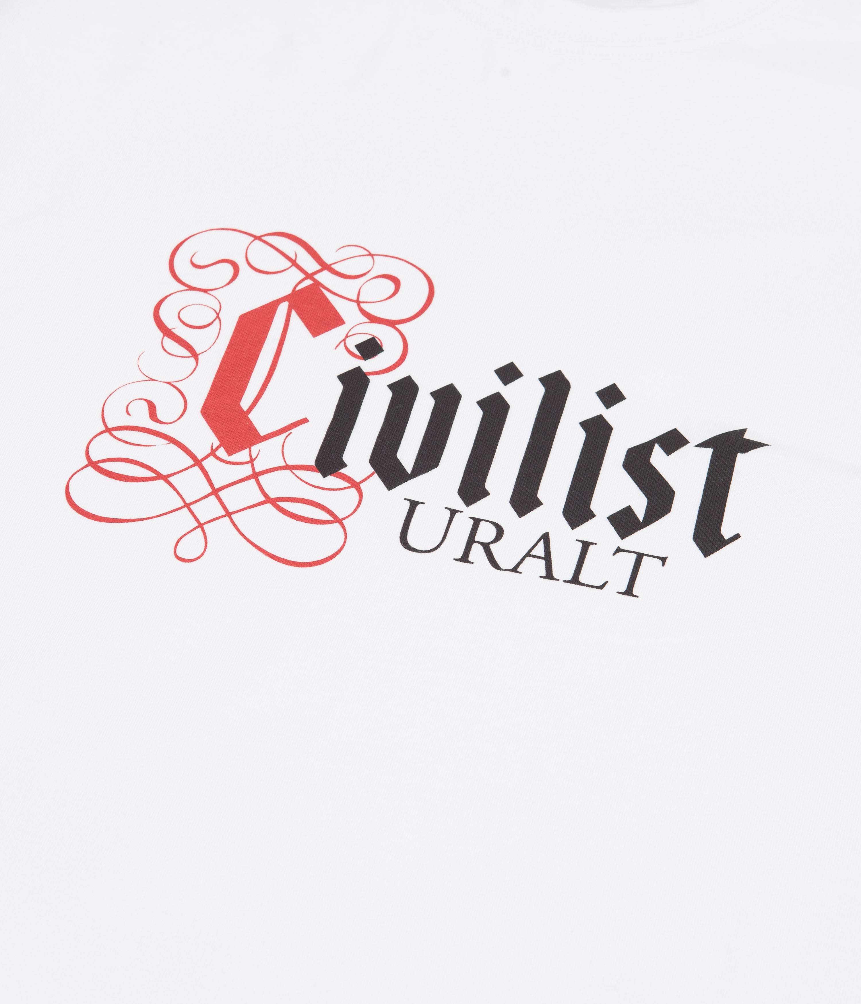 Civilist Uralt White T-Shirt - A Summer Essential!
