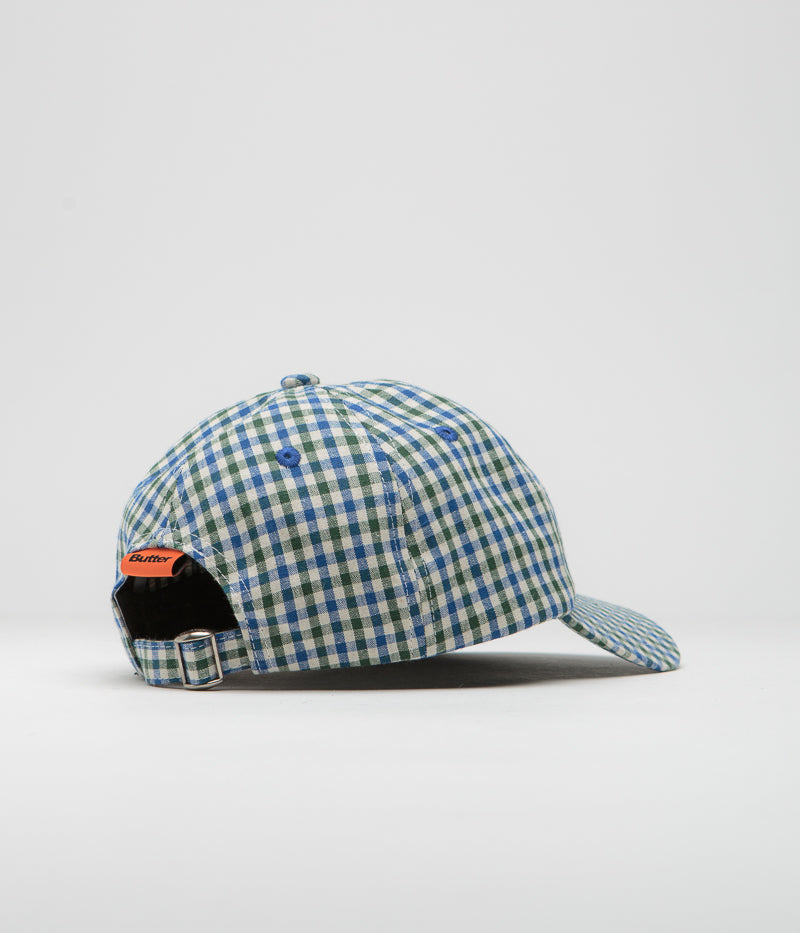 Butter Goods Fern & Blue Gingham Cap - A Skateboarder's Dream!