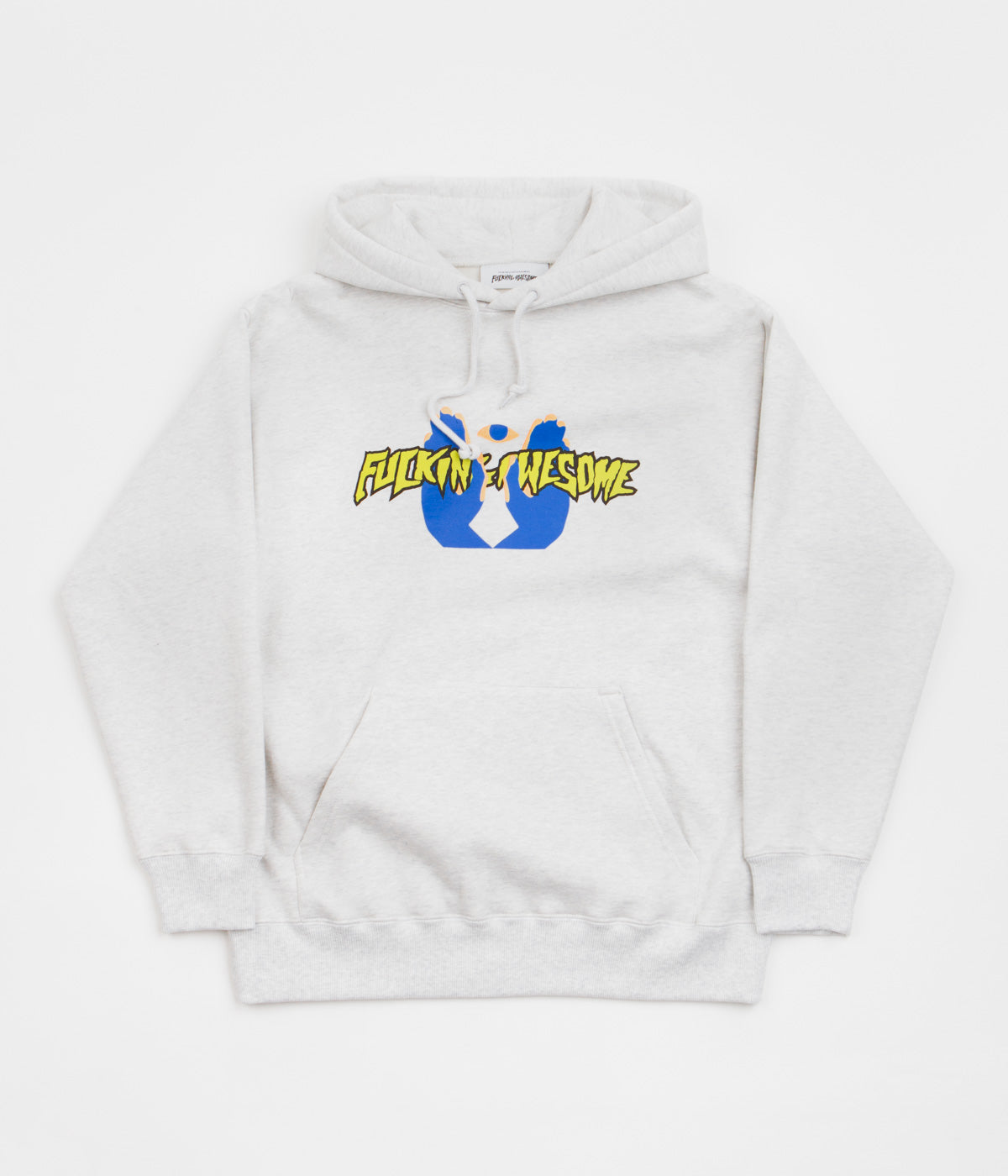 Fucking Awesome High Ground Hoodie - Stunning Heather Grey