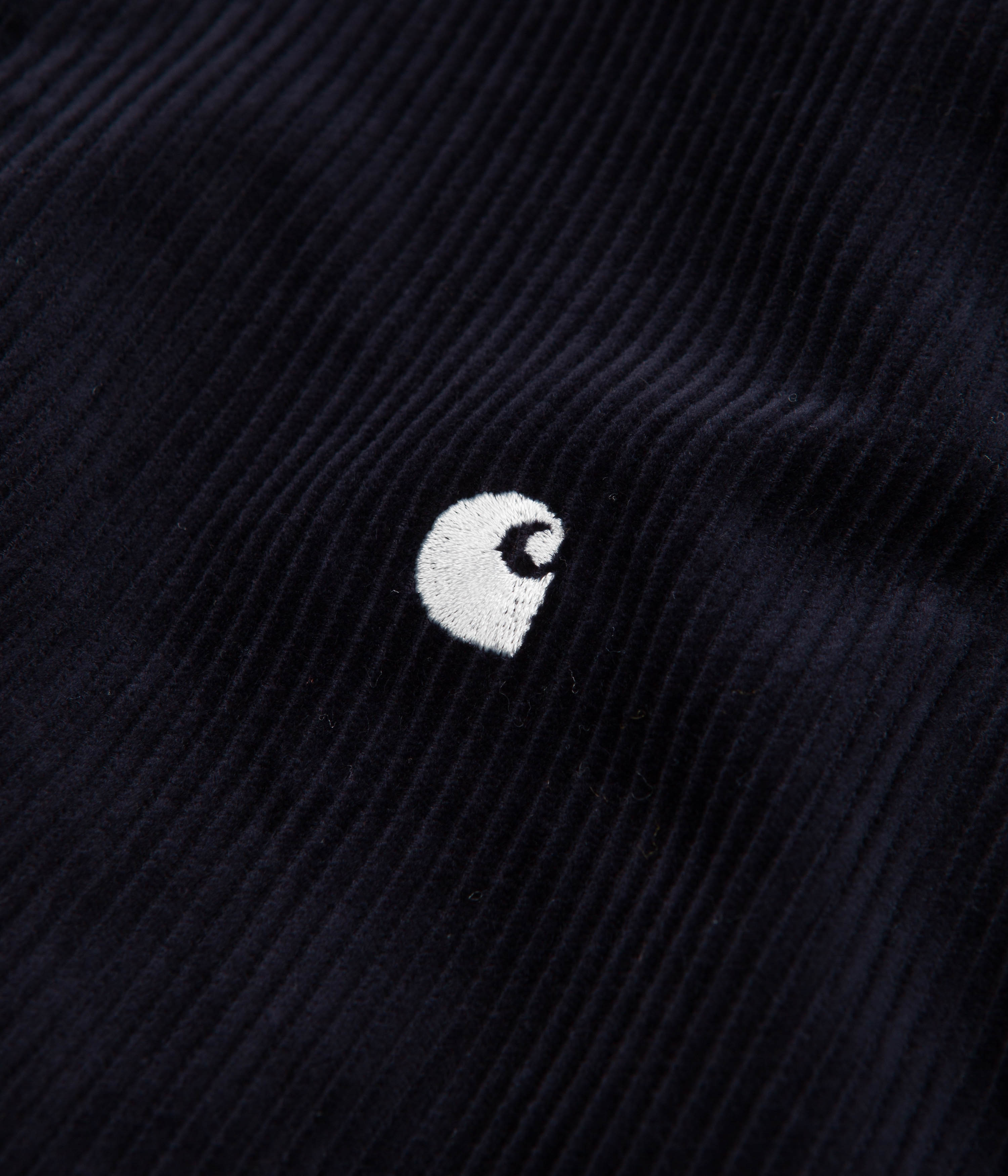 Carhartt Madison Cord Shirt - Stylish Dark Navy Wax Edition