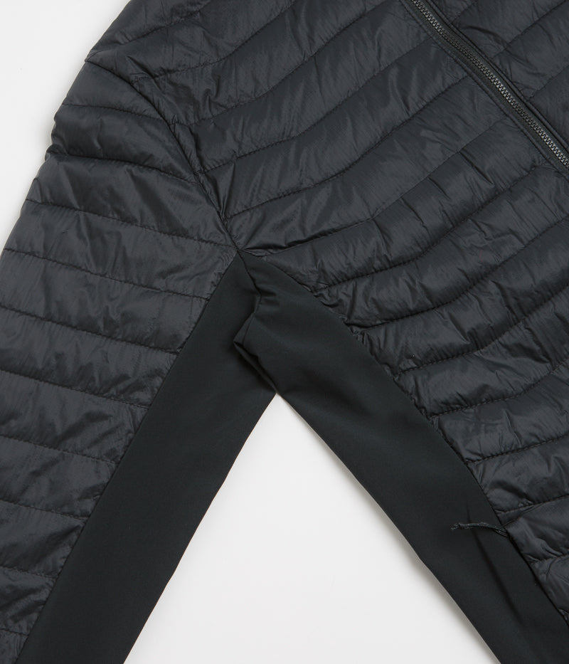 Columbia Powder Pass Hybrid Hooded Jacket - Stylish Black