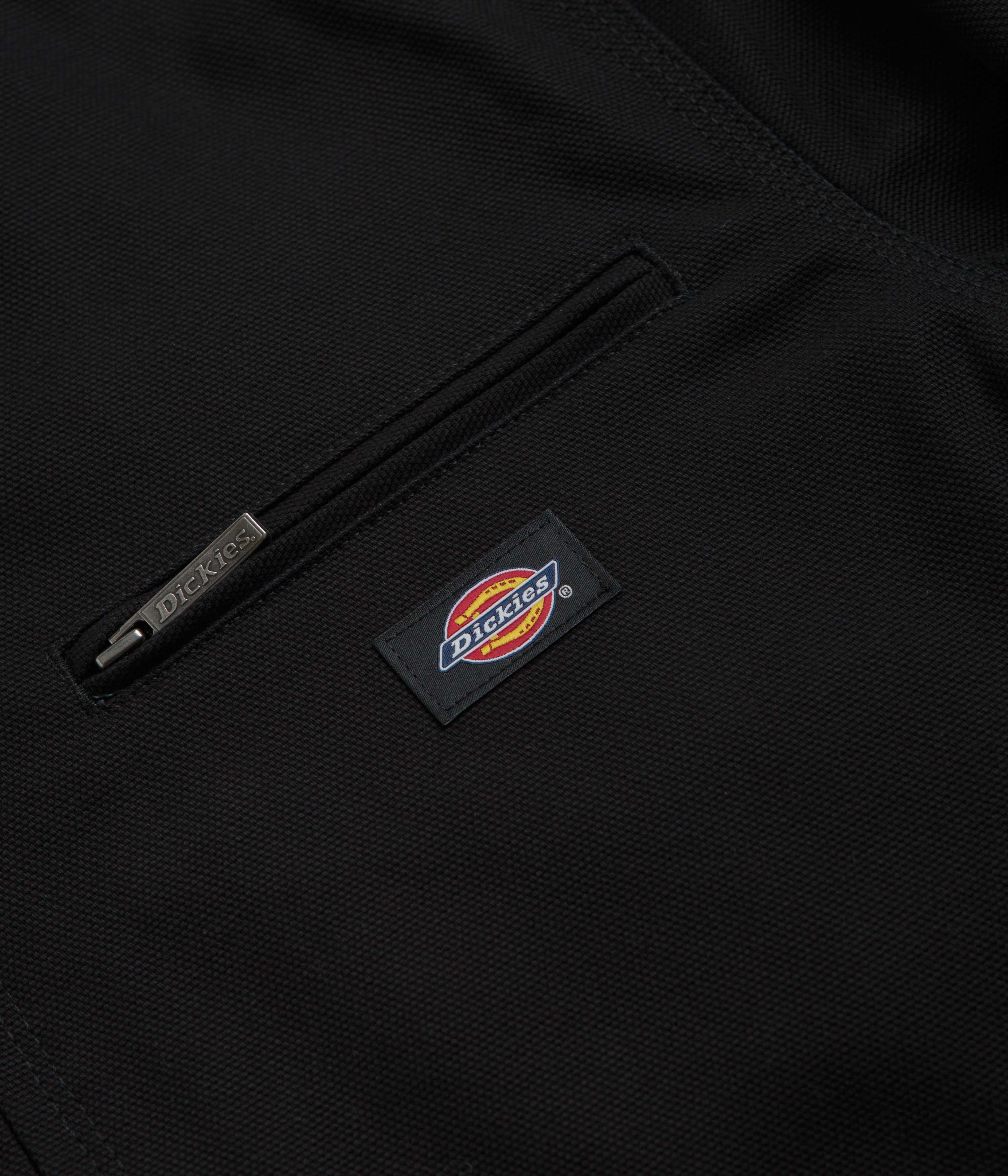 Dickies Black Duck Canvas Painter Jacket - A Timeless Workwear Essential