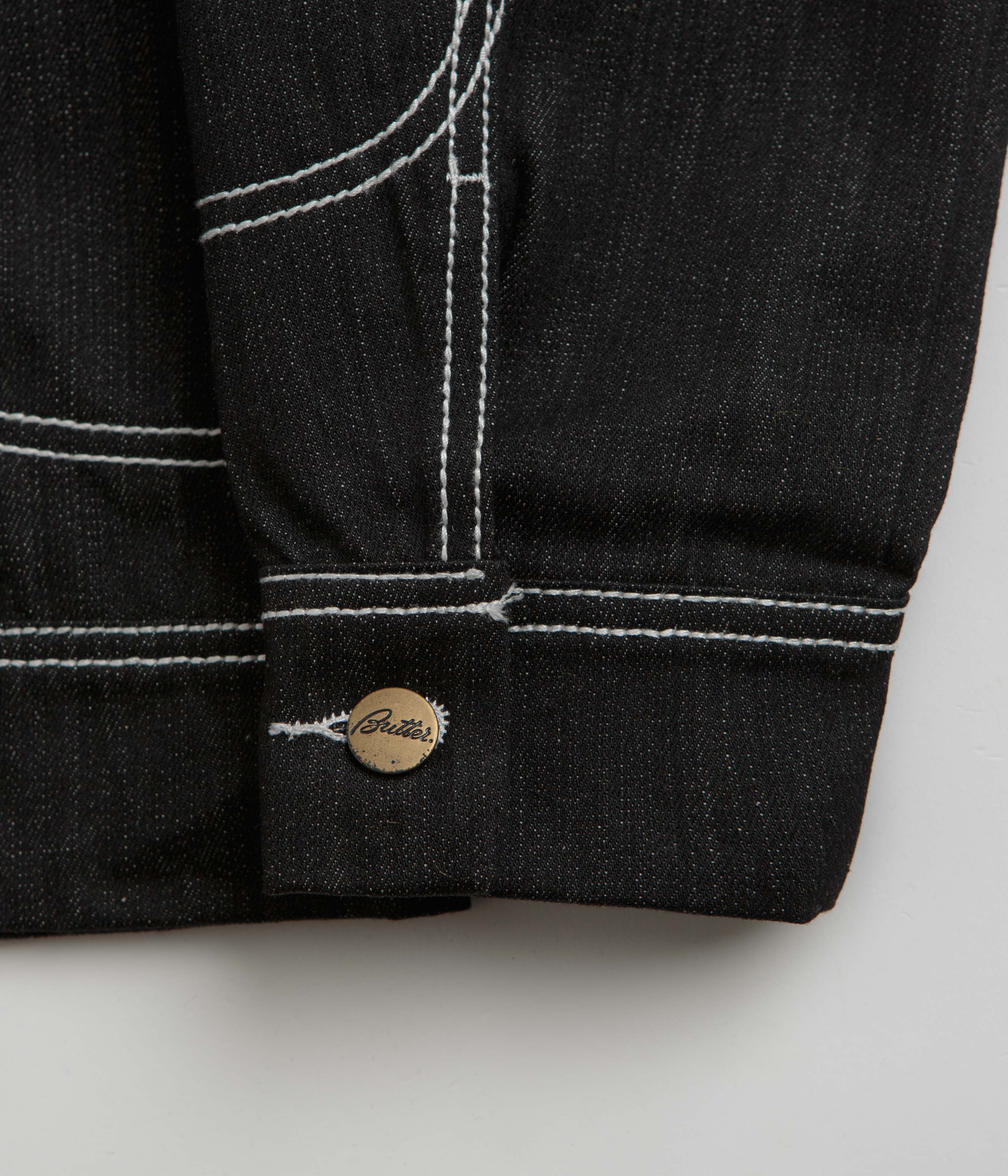 Butter Goods Adilson Black Denim Jacket - A Fashion Statement