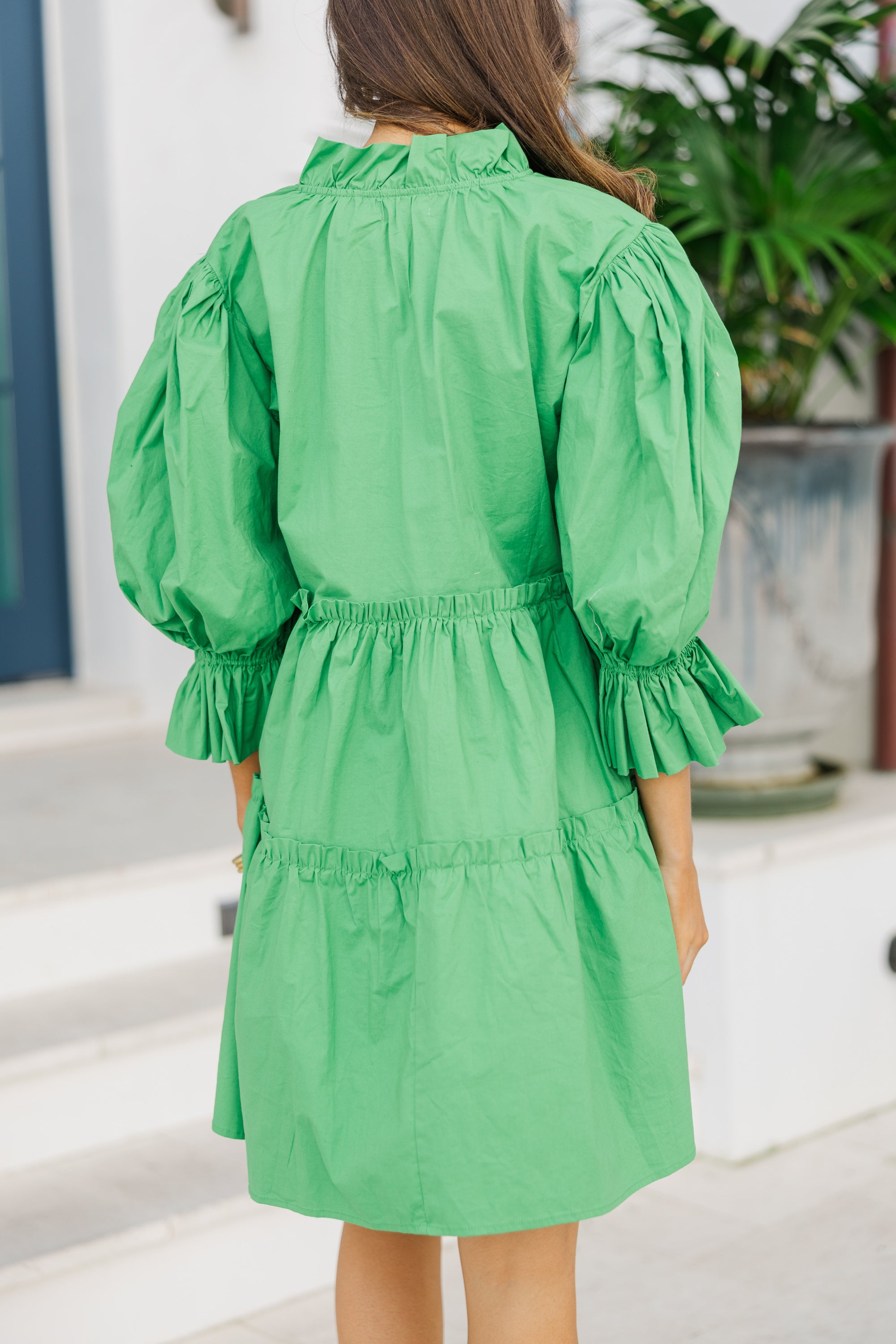 Love-Inspired Green Babydoll Dress: A Summer Must-Have!