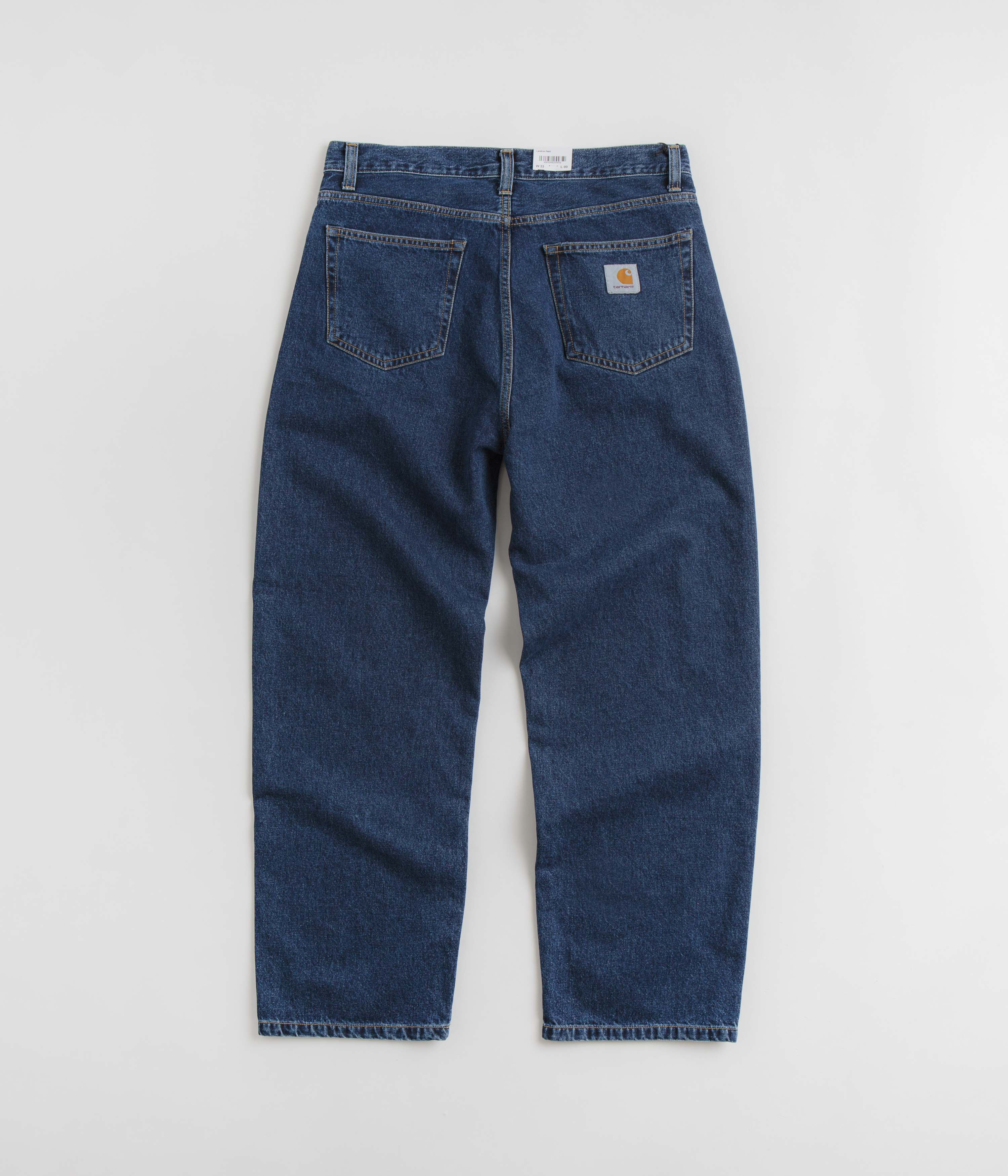 Carhartt Landon Blue Stone Washed Denim Pants - A Timeless Classic