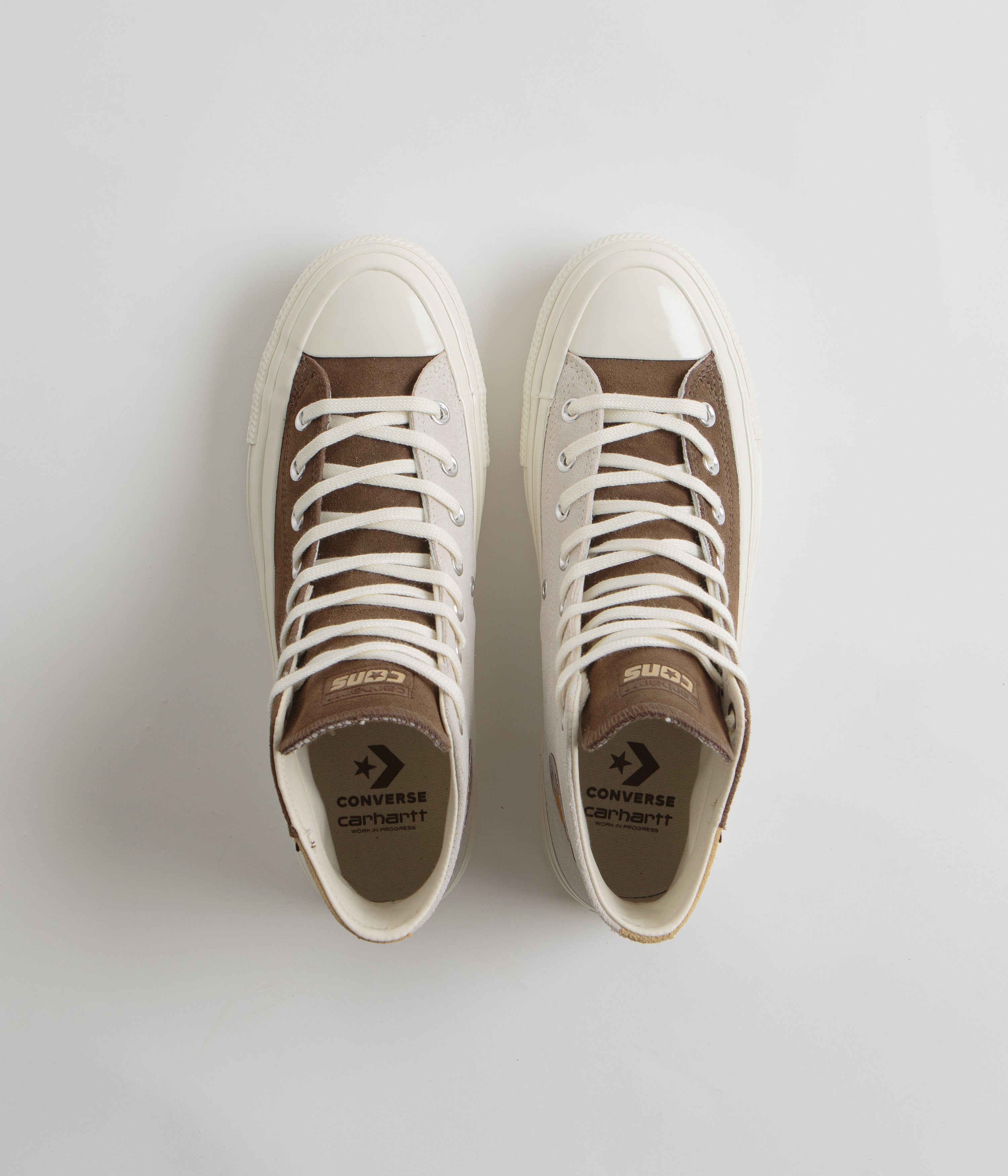 Converse x Carhartt WIP CTAS Pro Shoes - Stunning Starfish, Tofu & Dark Earth