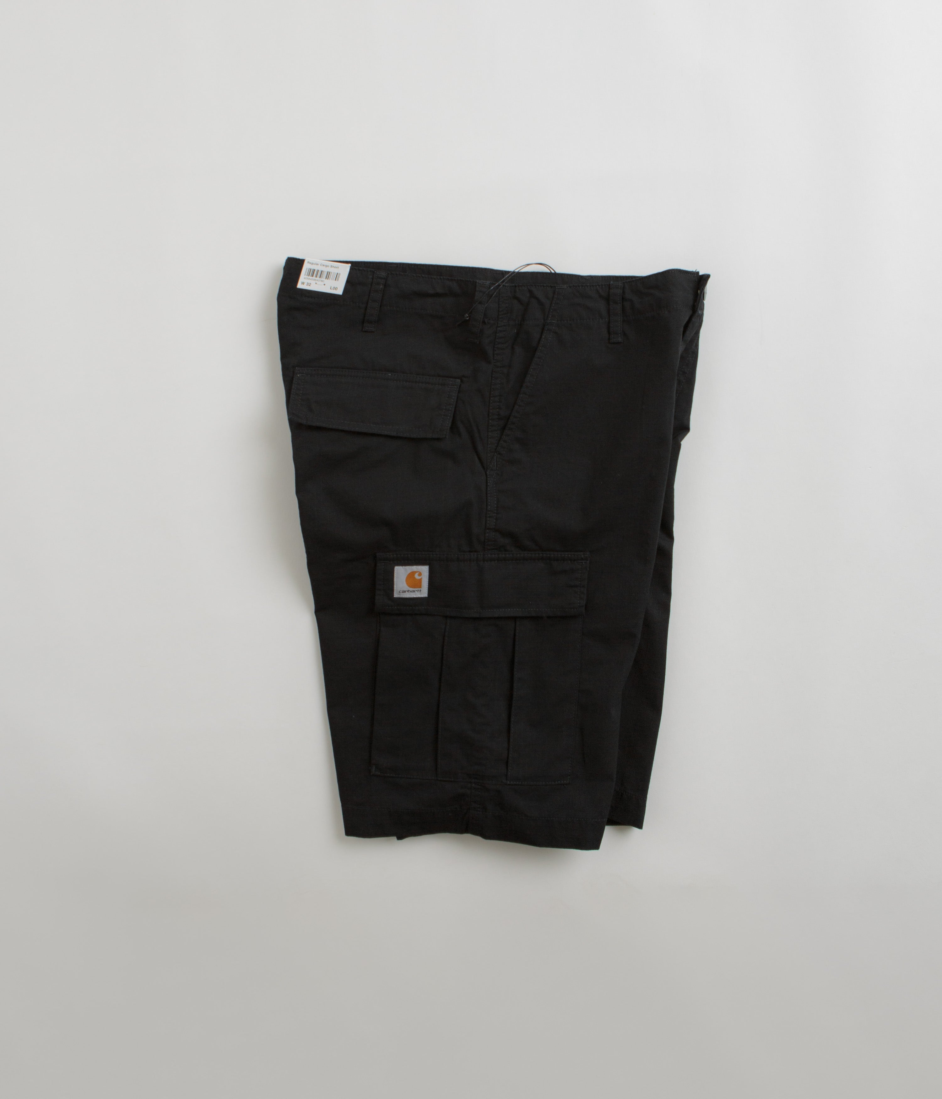Carhartt Stylish Black Regular Cargo Shorts - A Must-Have!