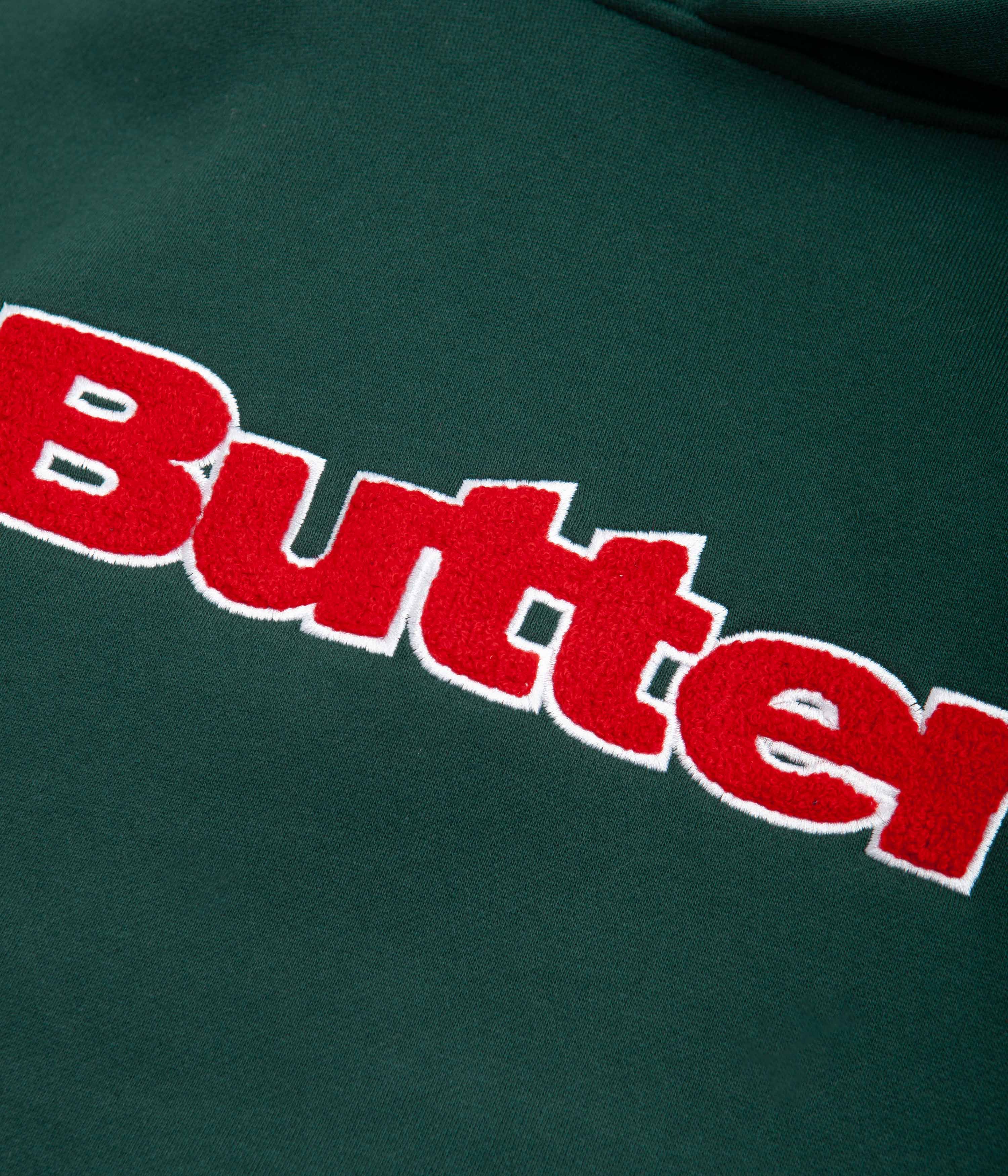 Butter Goods Forest Chenille Logo Hoodie - A Must - Have!
