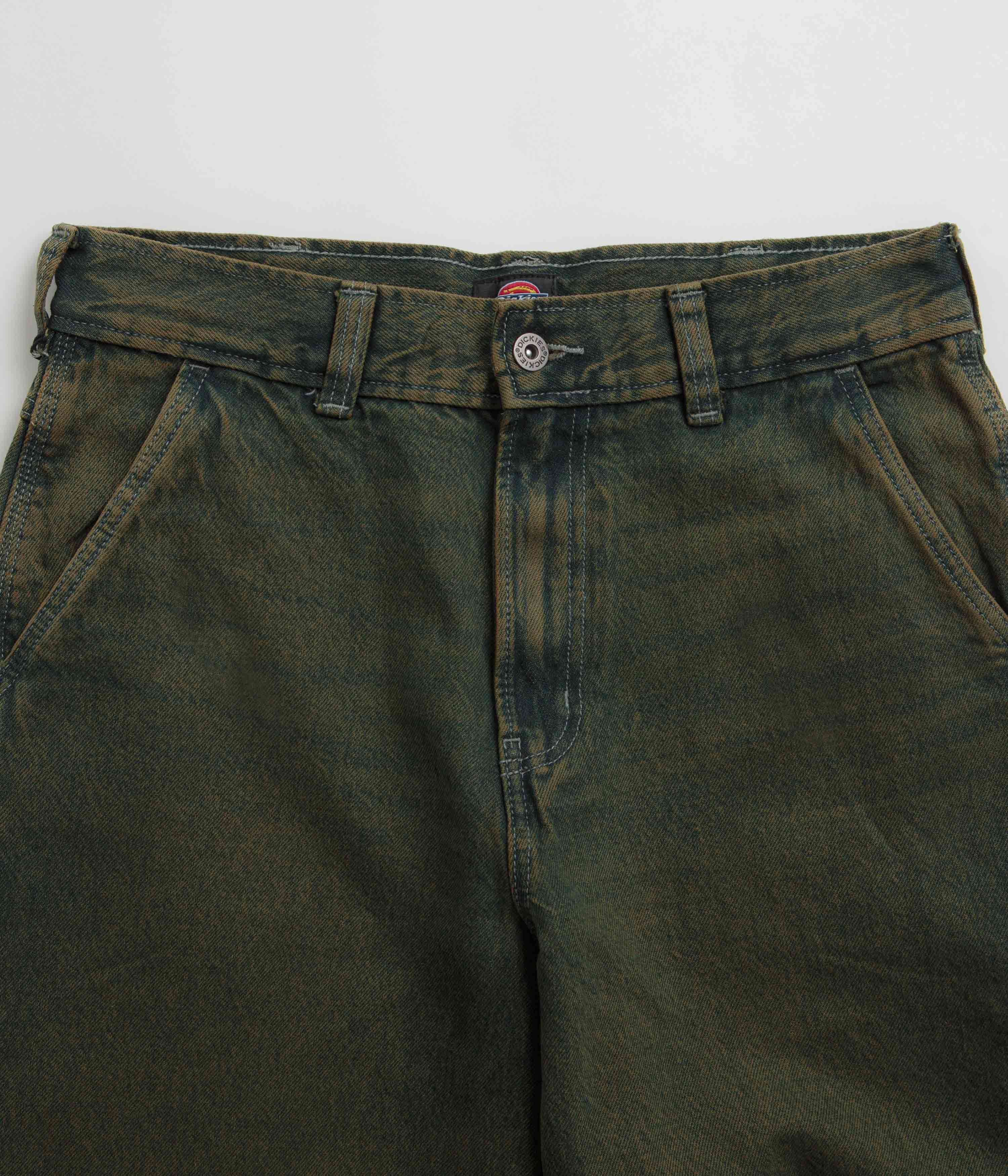 Dickies Loose Painter Jeans - Stunning Green Tone Fade