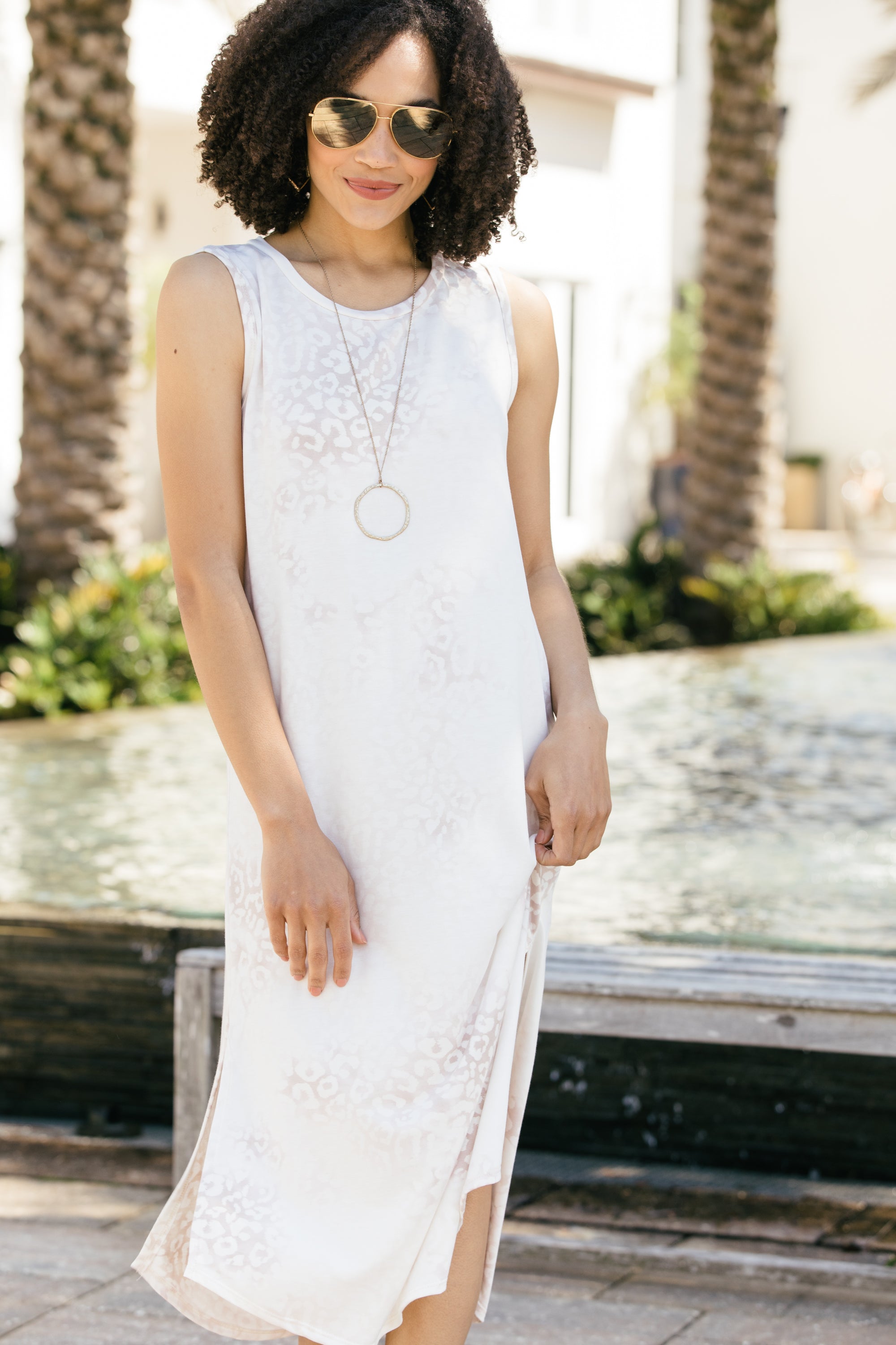 Irresistible Mocha Brown Leopard Midi Dress - A Summer Must-Have!