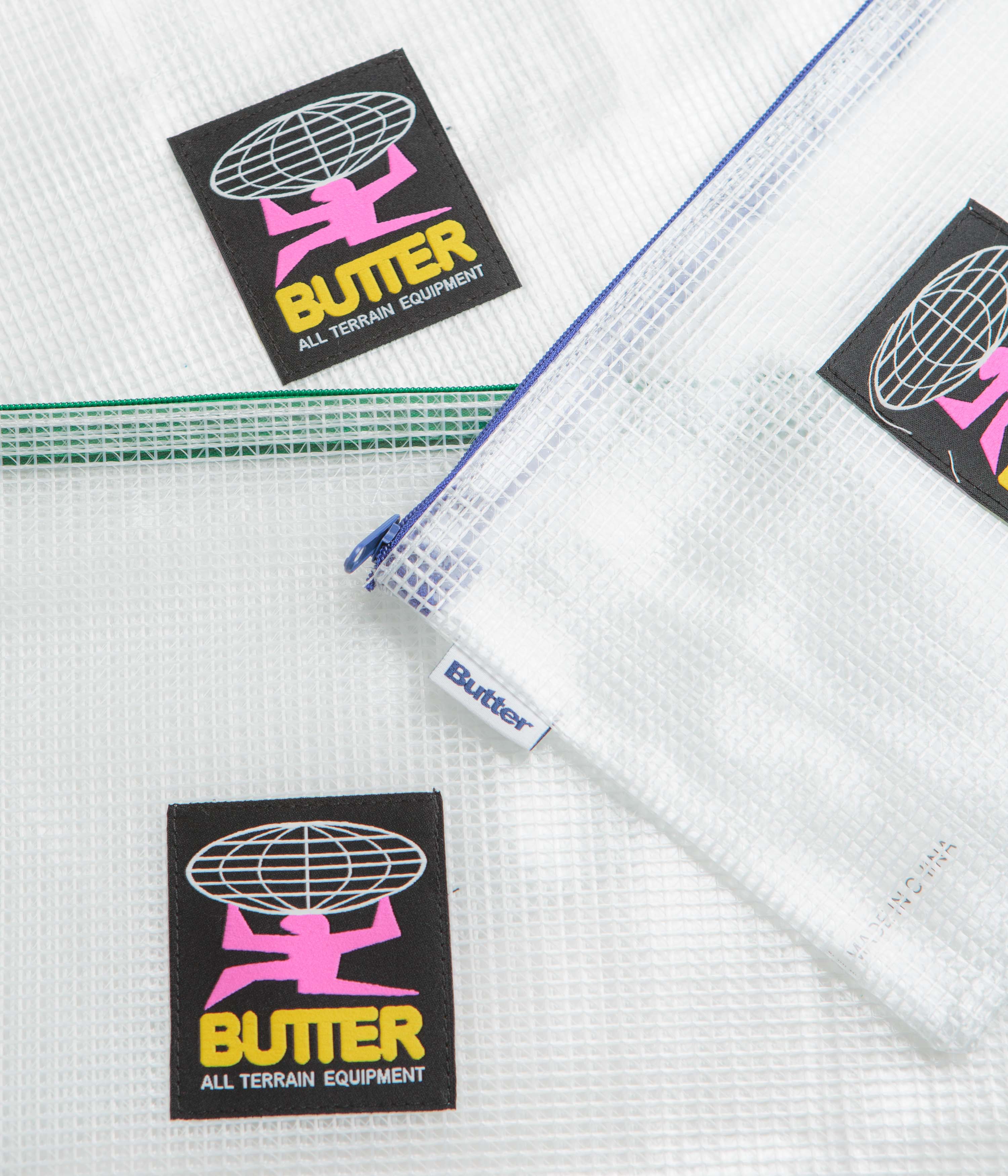 Butter Goods Transparent Equipment Organisers - 3 Pack!