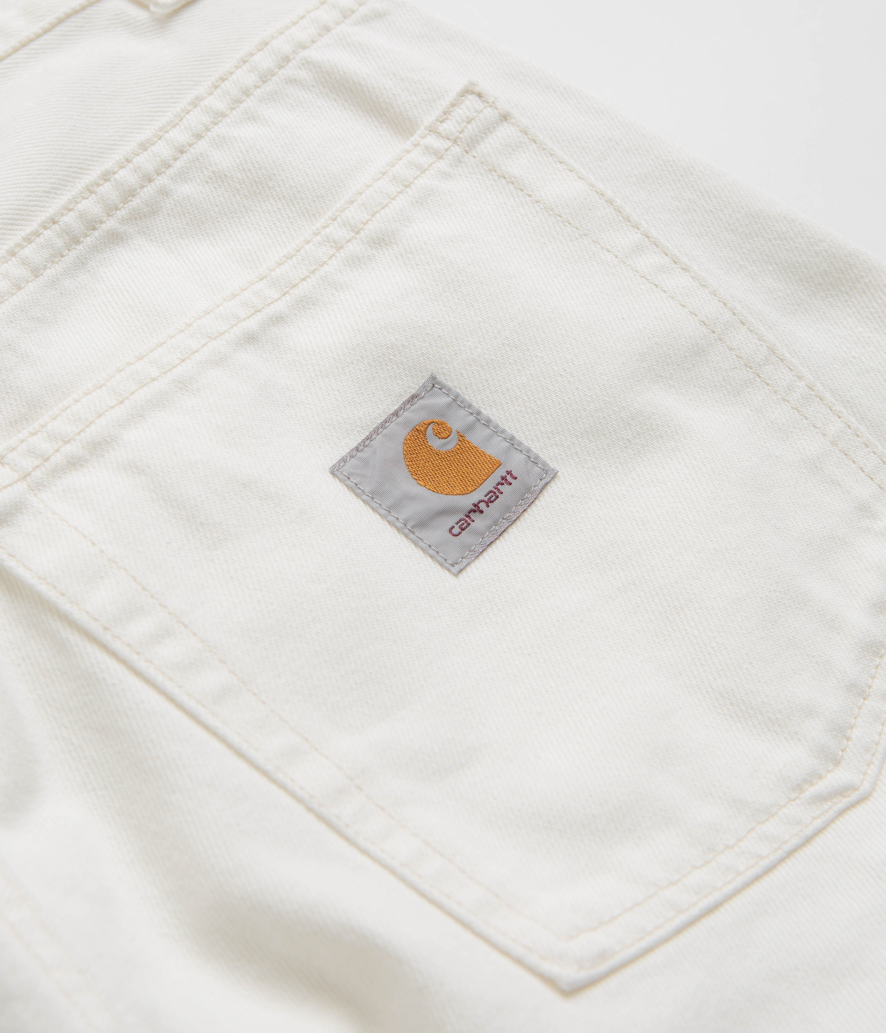 Carhartt Brandon Pants - Stunning White Rinsed