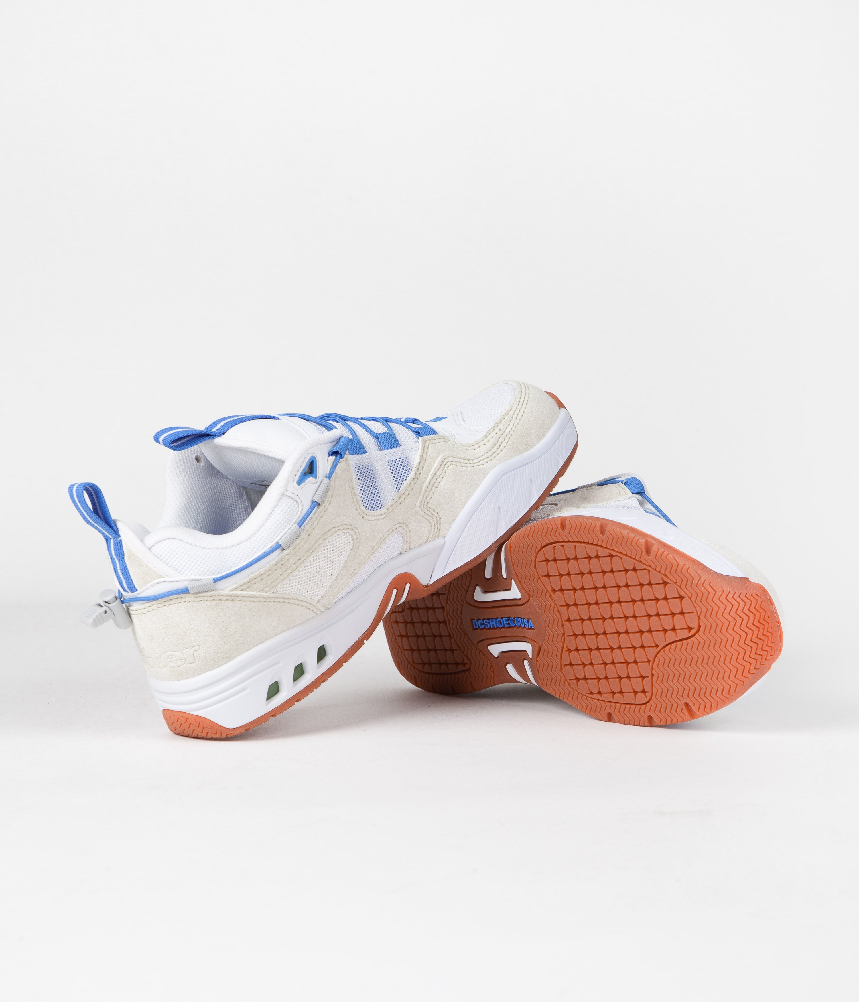 DC x Butter Goods Kalis OG Shoes - Stunning White / Blue