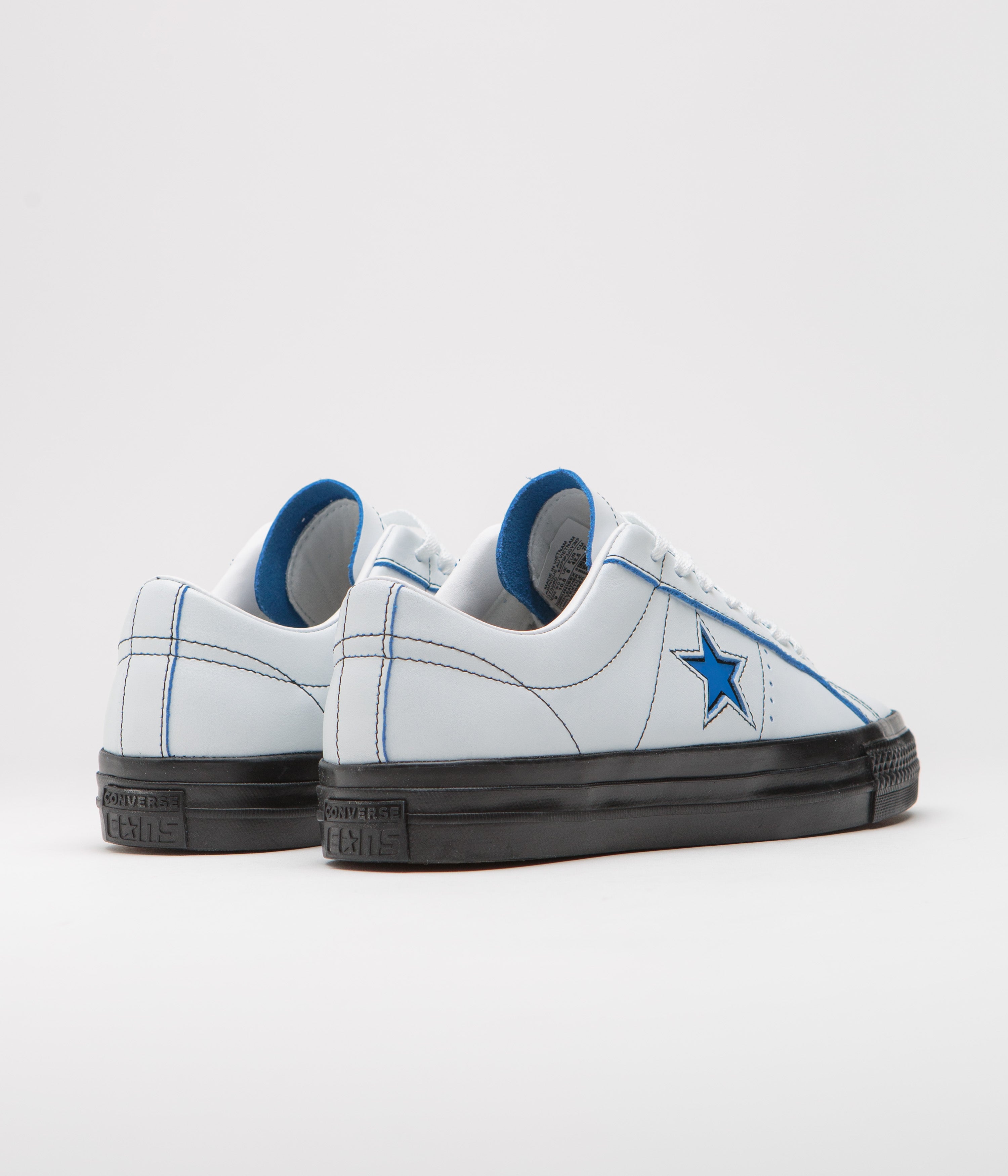 Converse One Star Pro Ox Eddie Cernicky Skate Shoes - White, Black & Kinetic Blue