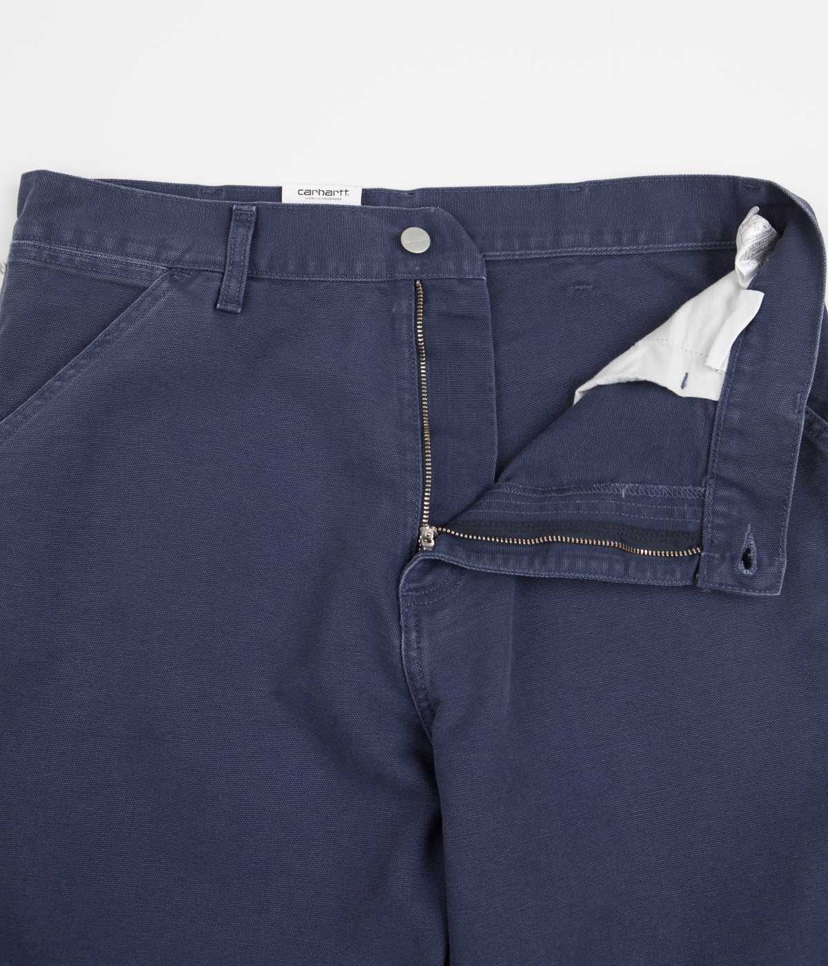 Carhartt x Quartersnacks Blue Simple Pants - A Skate and Workwear Essential