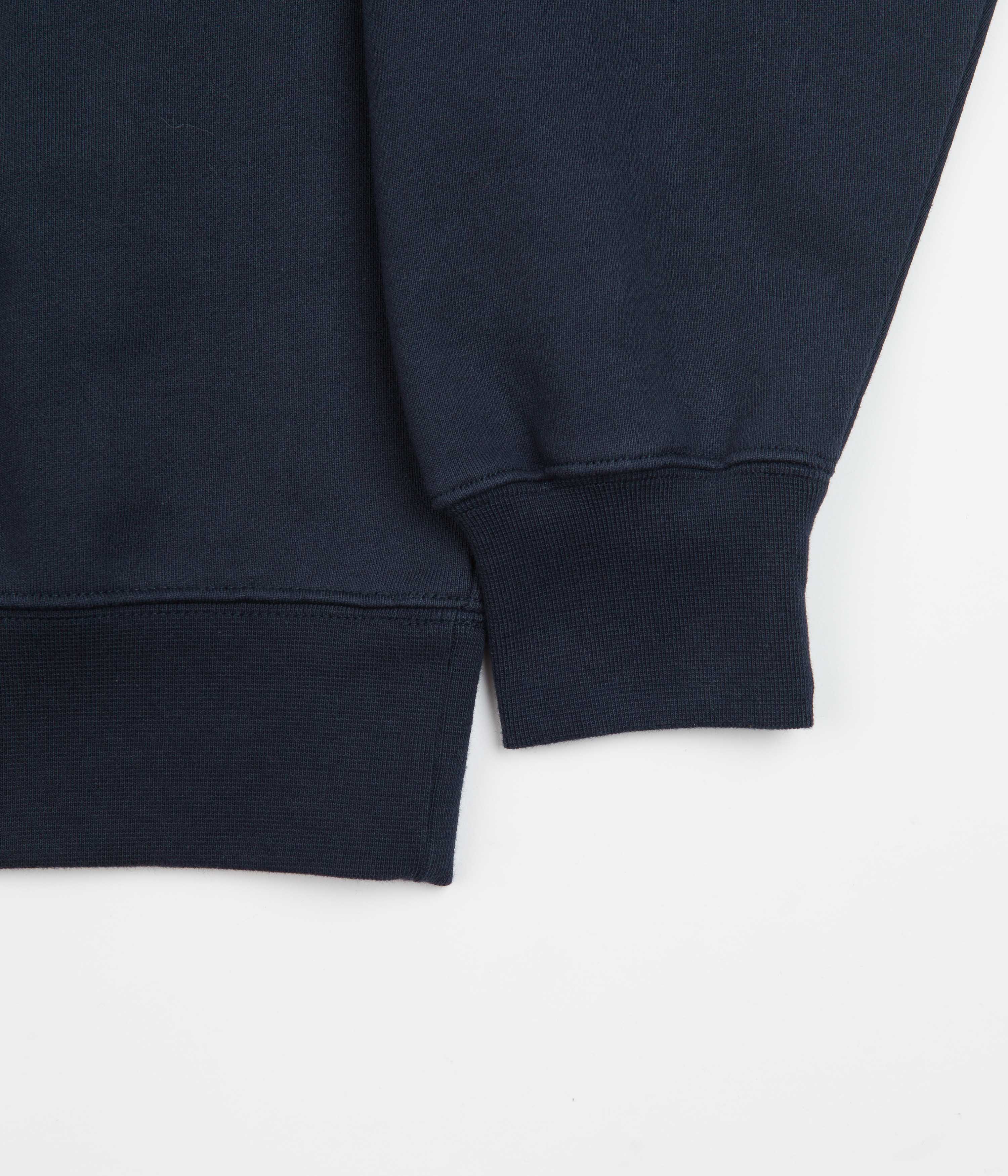 Dancer Flower Logo Crewneck Sweatshirt - Dark Navy: A Must-Have for Skate Enthusiasts