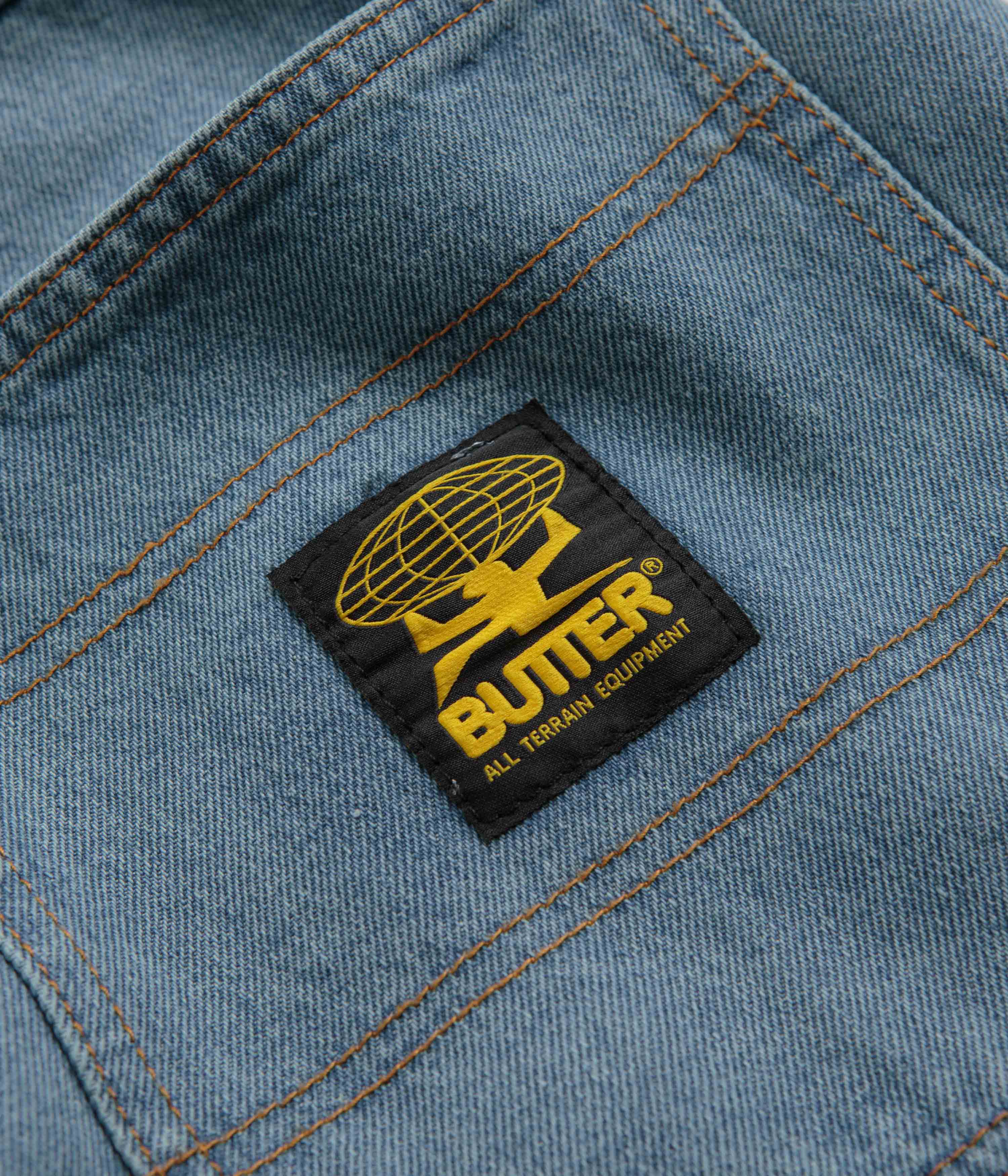 Butter Goods Faded Blue Patch Pocket Jeans - Irresistible Style!