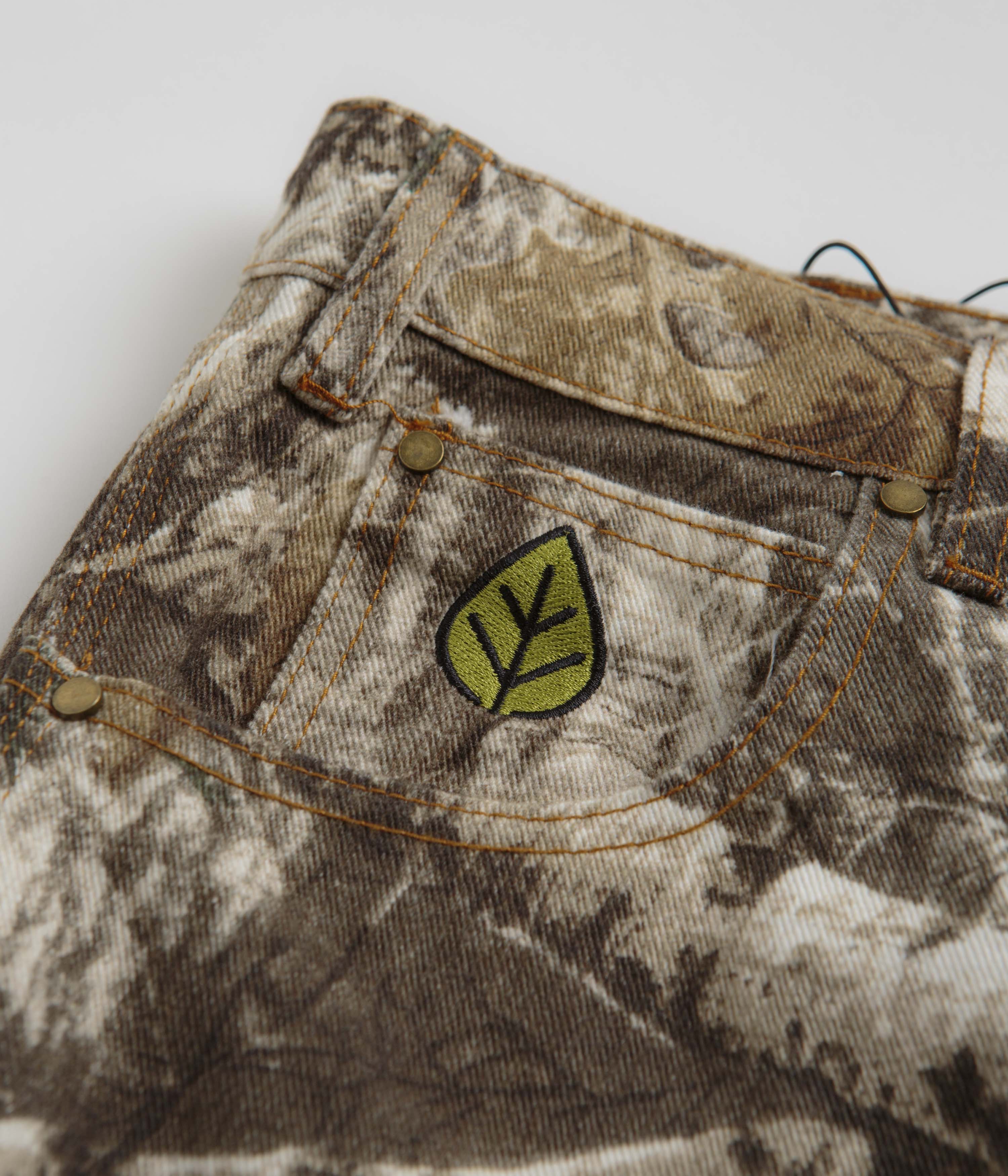 Butter Goods Forest Camo Heavyweight Denim Shorts - A Must-Have!