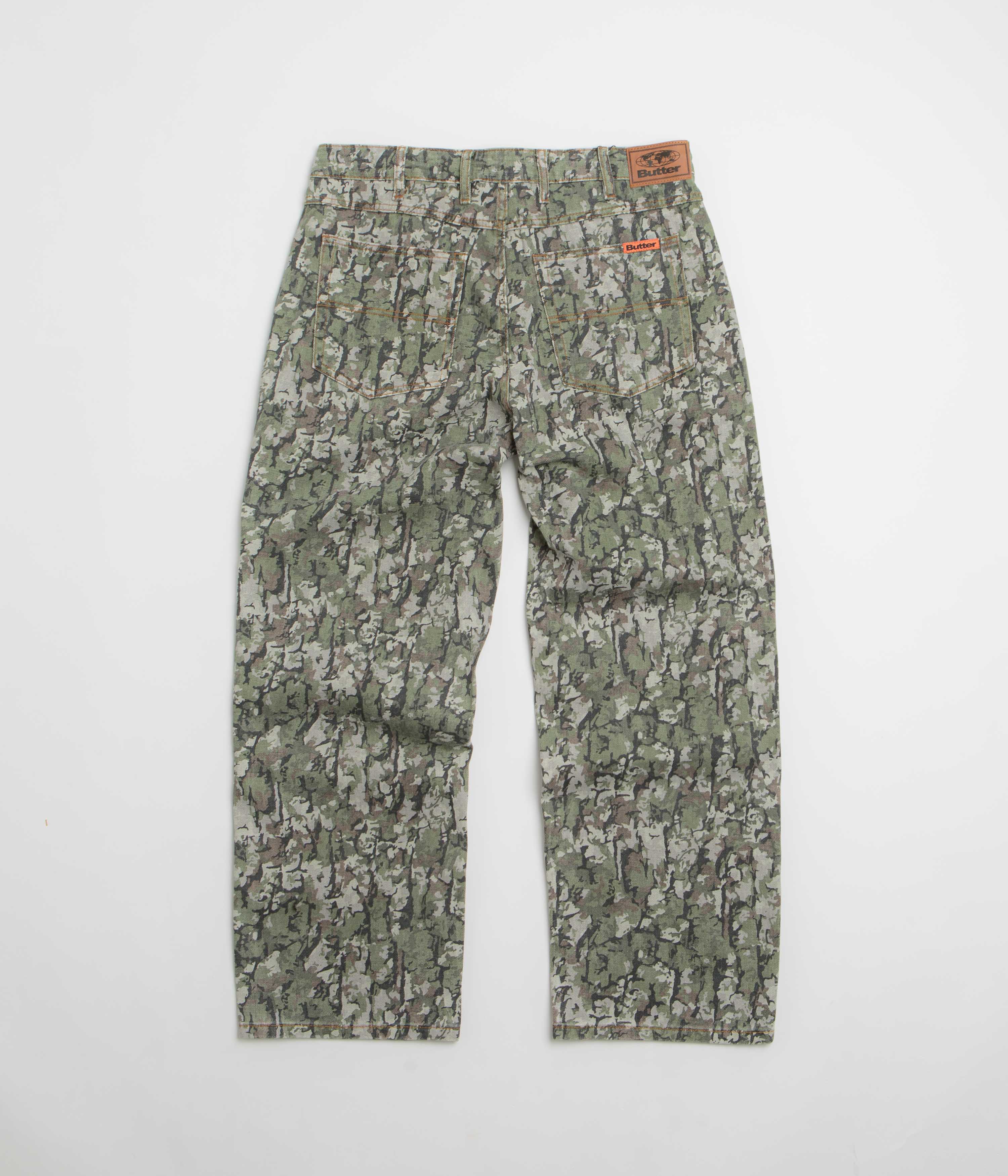 Butter Goods Army Bark Camo Baggy Jeans - Irresistible Style!