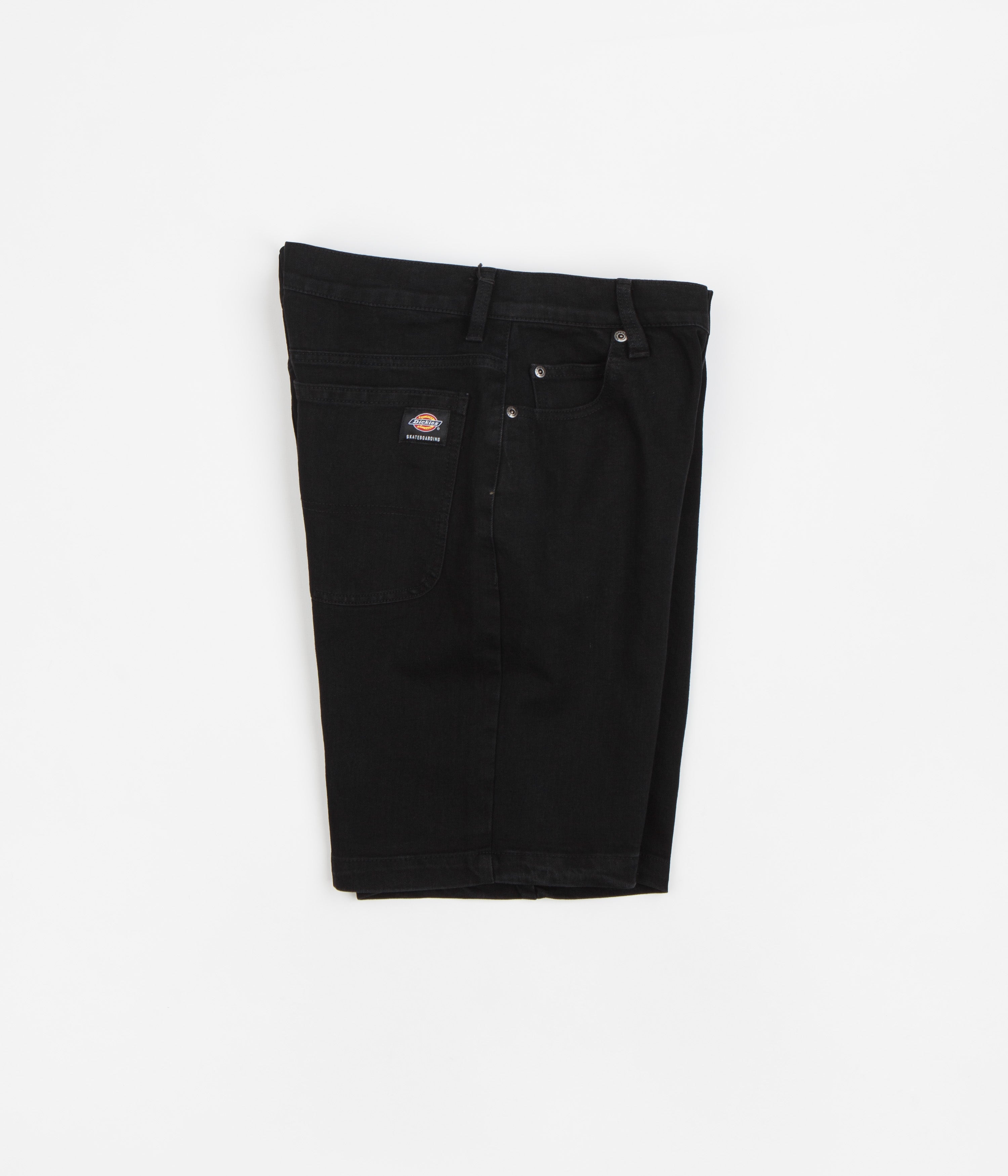 Dickies Wingville Black Denim Shorts - The Ultimate Skate and Street Style