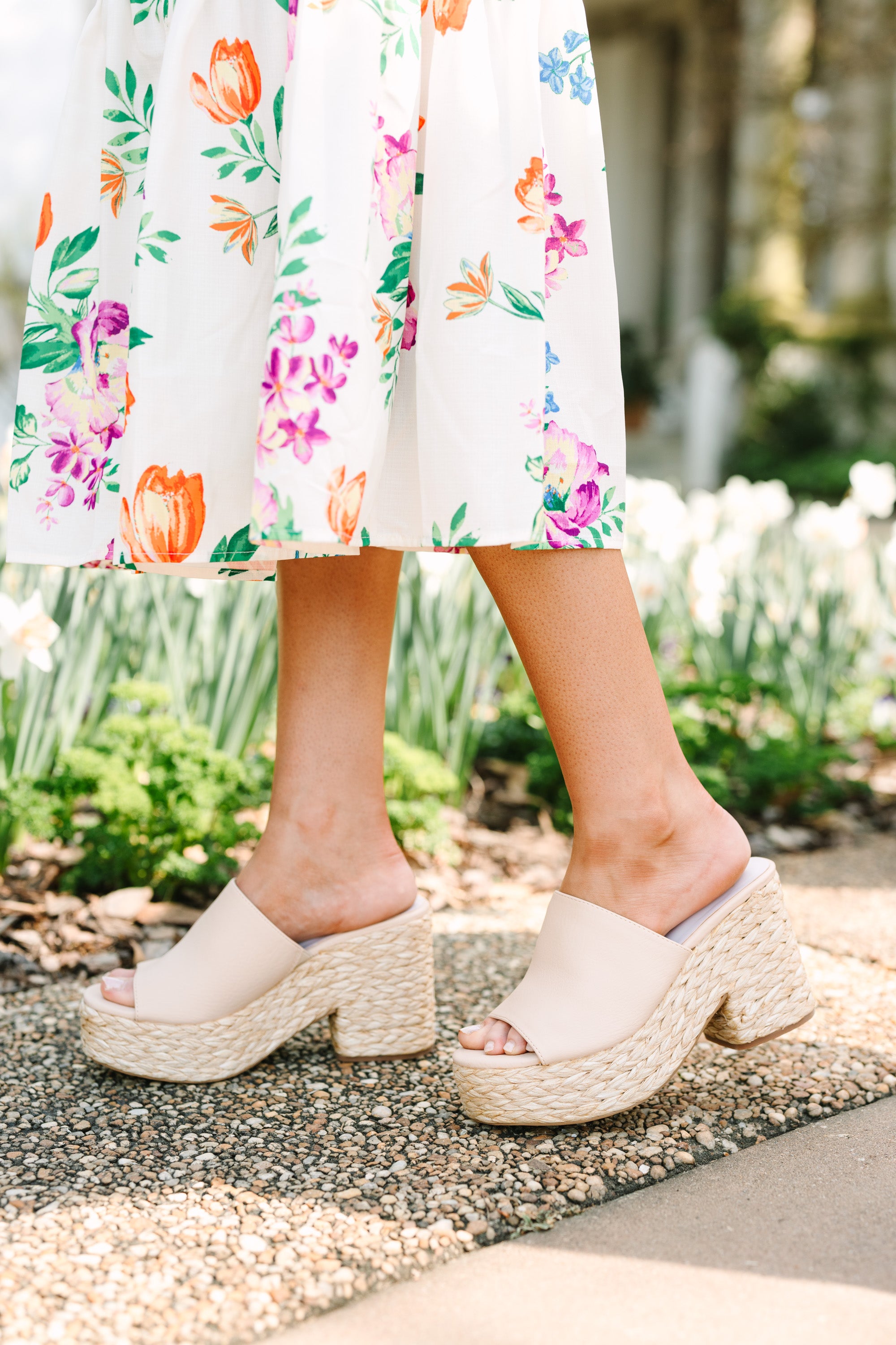 Discover Paradise: Natural Espadrille Heels