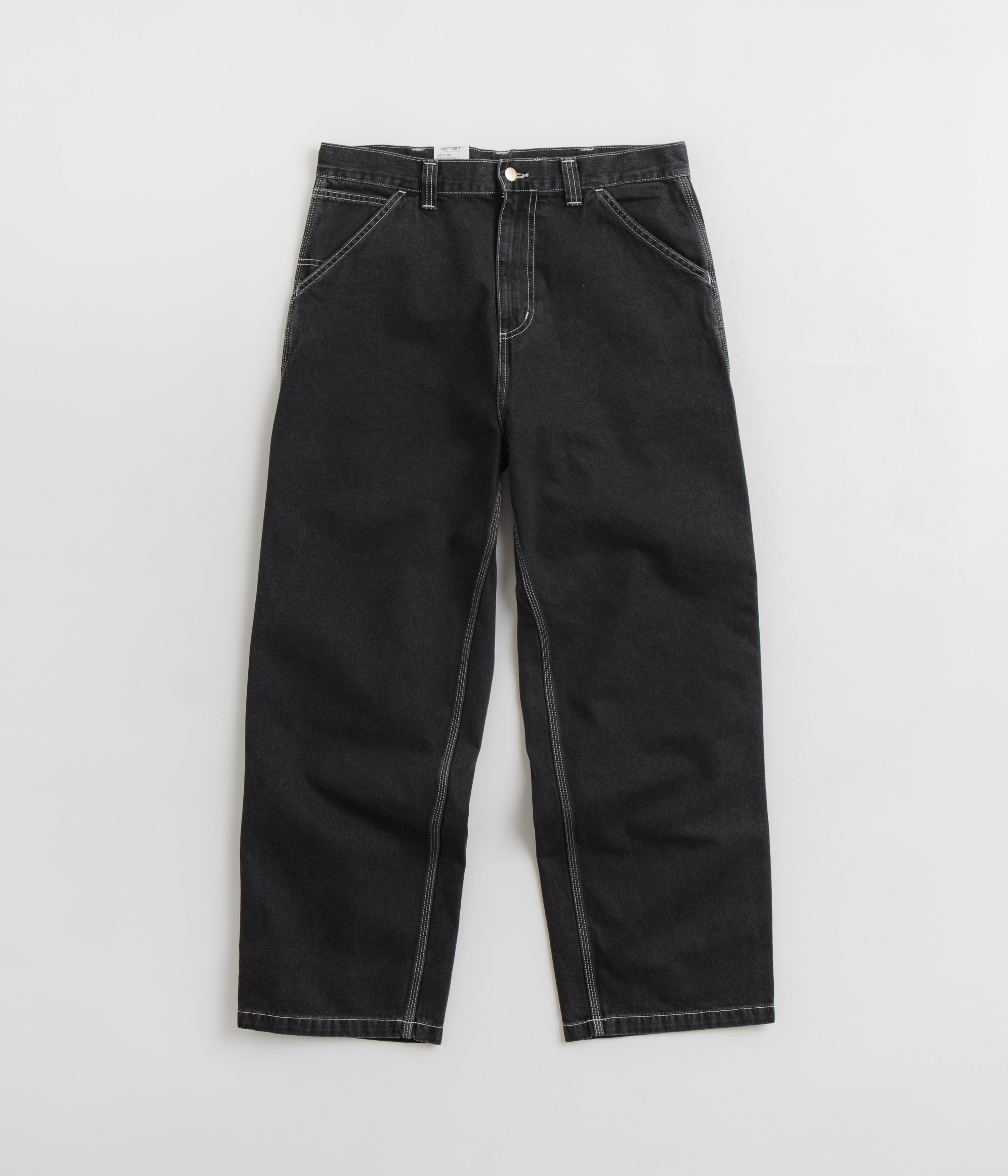 Carhartt OG Single Knee Pants - Stunning Stone Washed Black