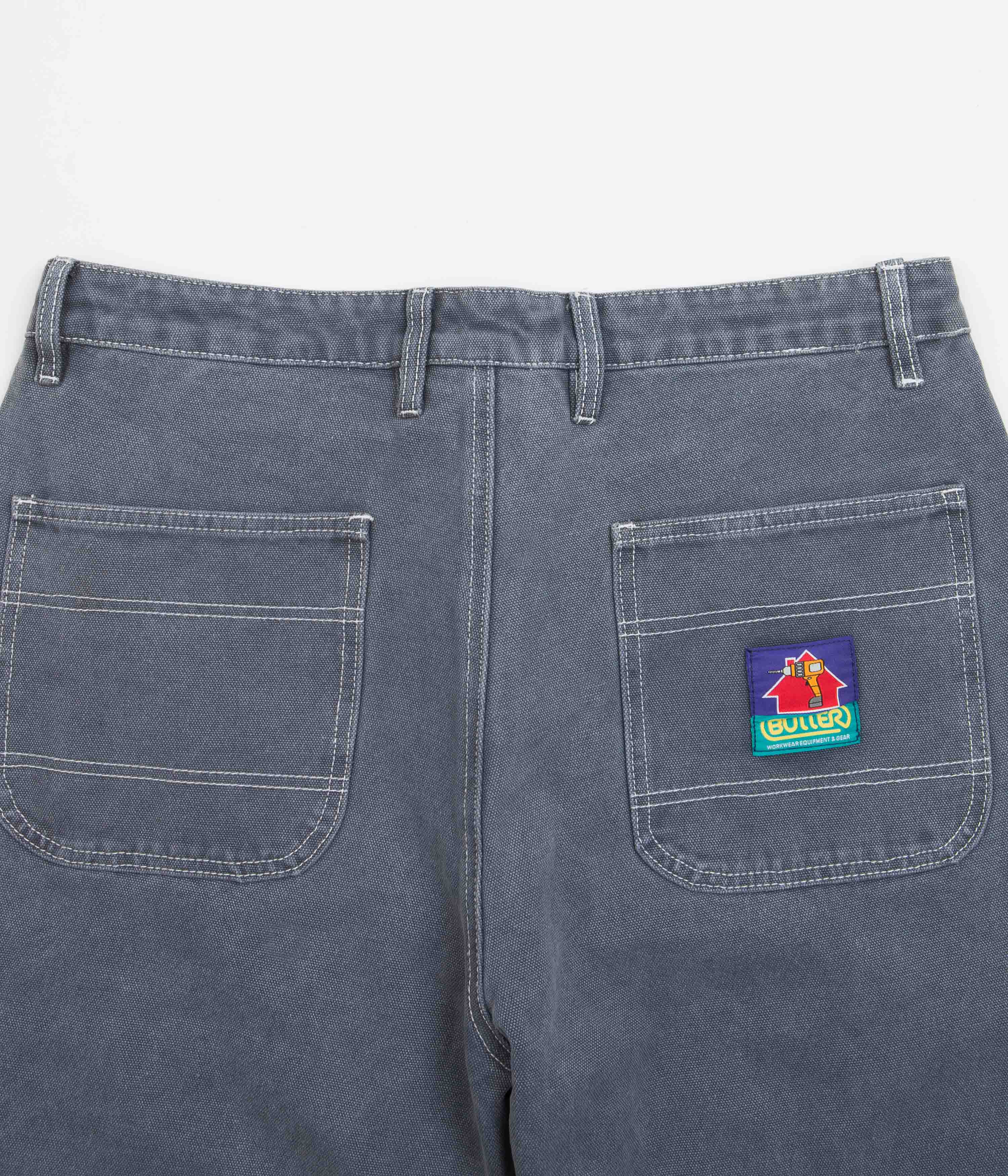 Butter Goods Slate Washed Canvas Double Knee Pants - A Must-Have!