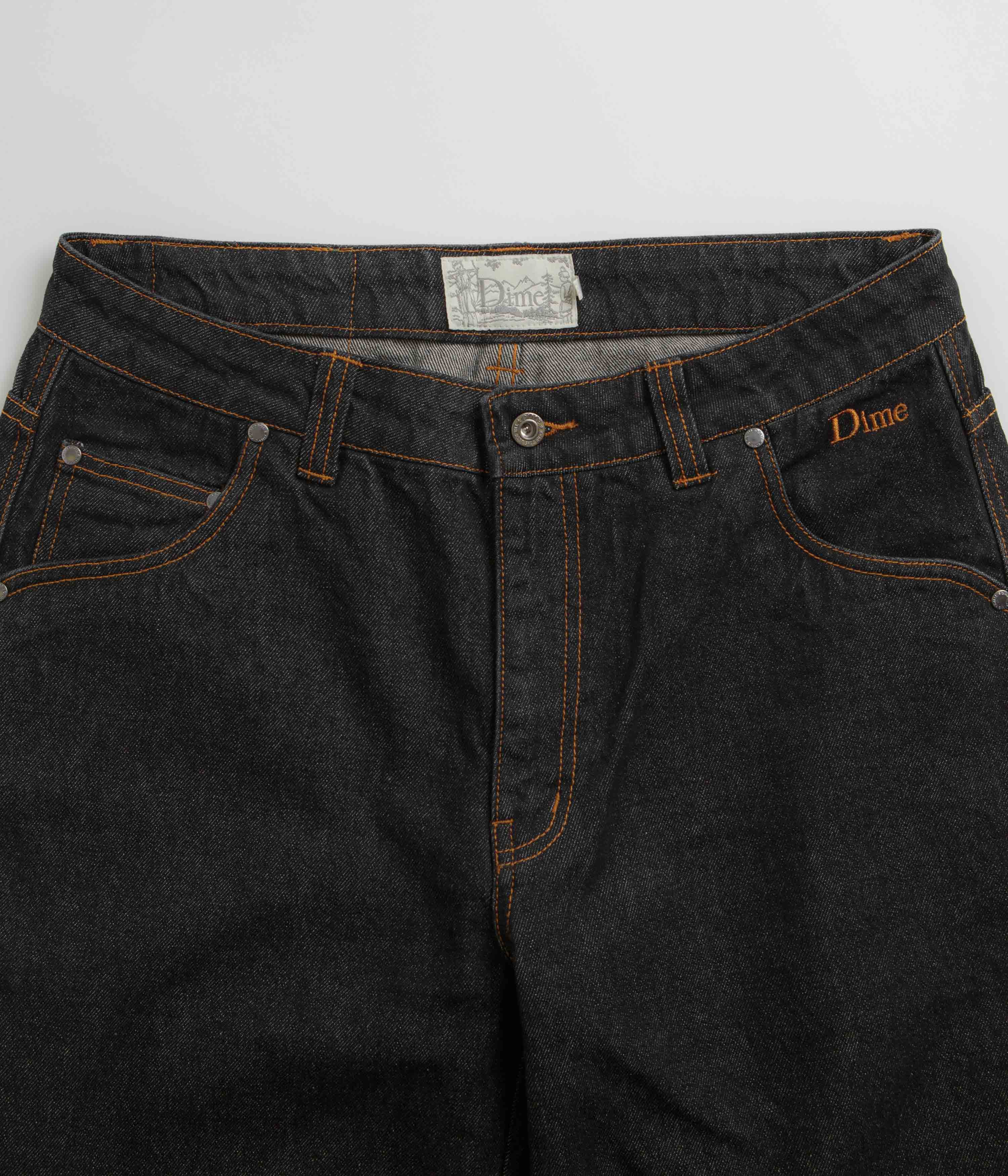 Dime Classic Relaxed Jeans - Stunning Black Washed