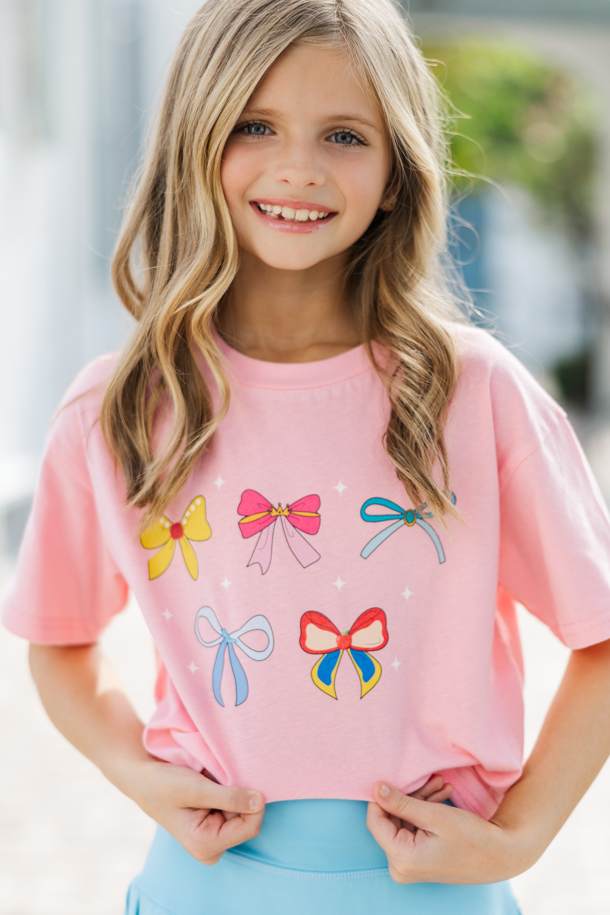 Girls' Princess Era Blush Graphic Tee - A Fairy - Tale Fashion Delight!