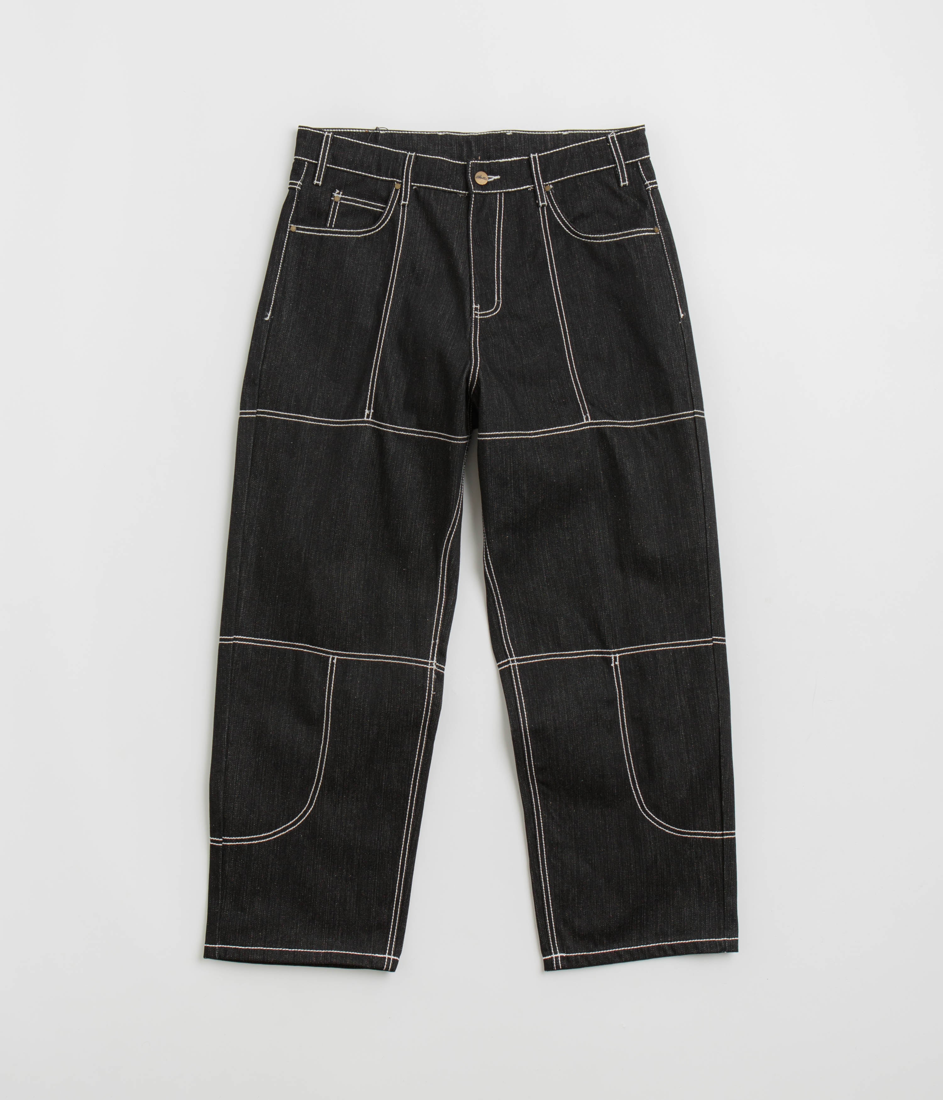 Butter Goods Adilson Black Jeans - Ultra Baggy Style