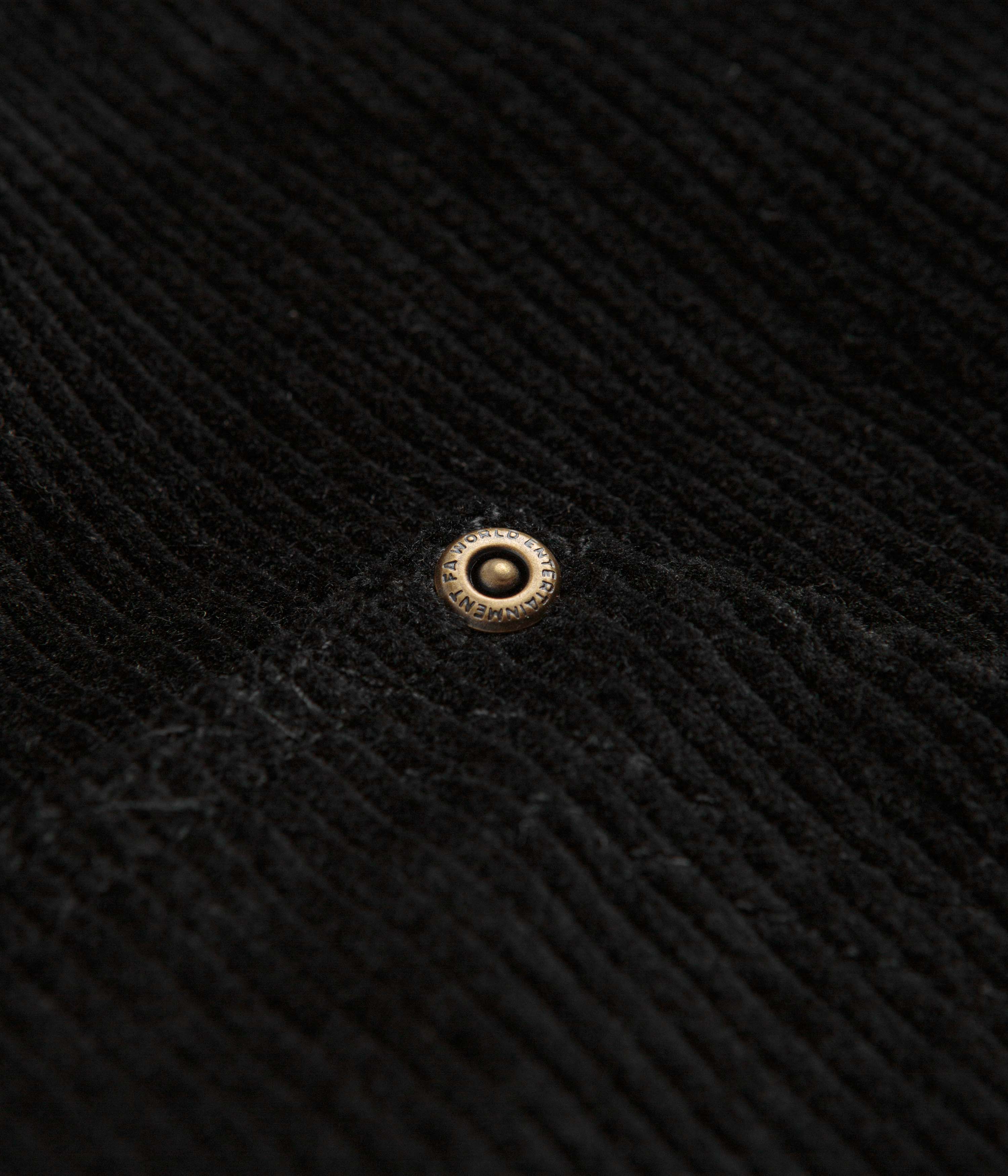 Fucking Awesome KO Black Corduroy Zipped Hoodie - A Skate Style Icon