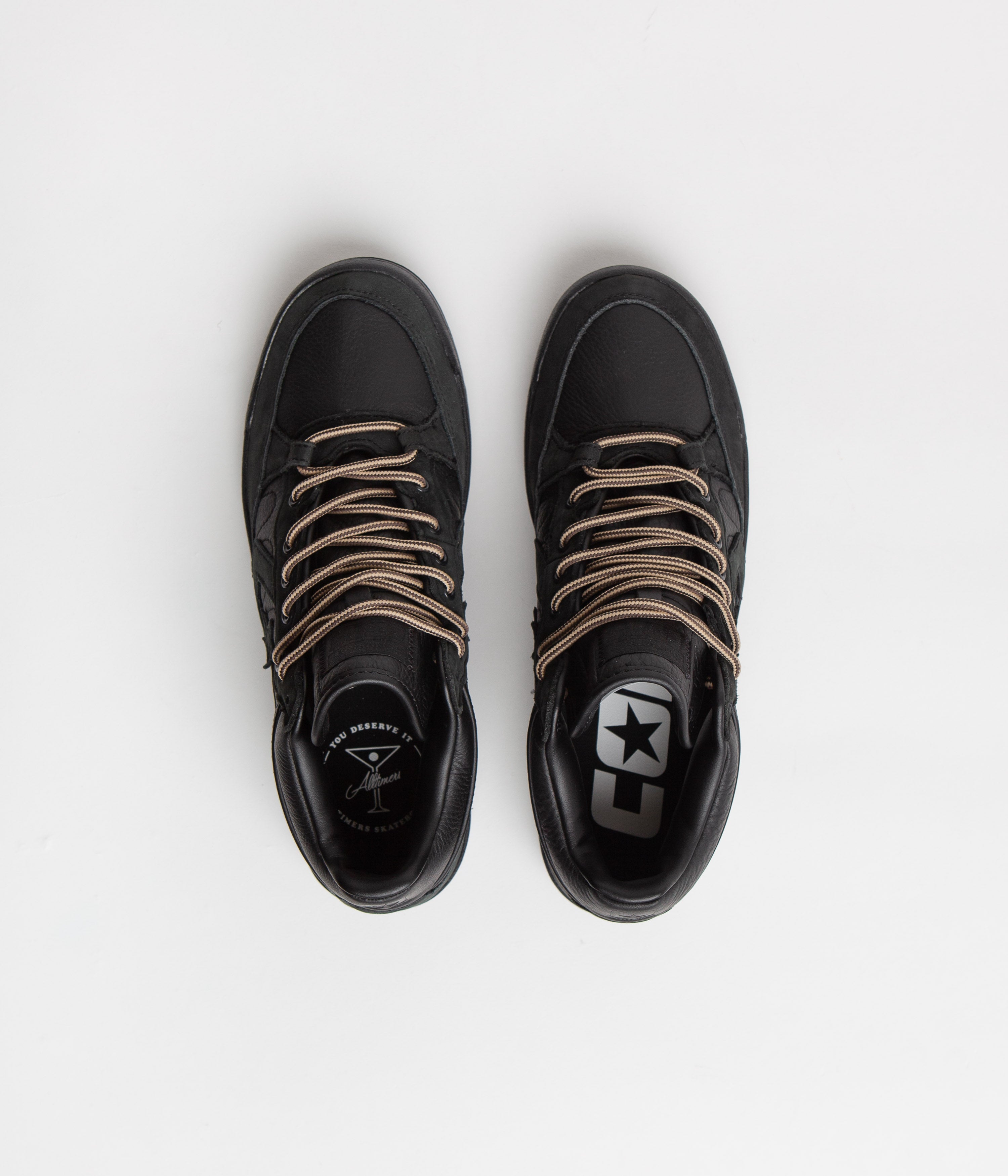 Converse x Alltimers Fastbreak Pro Mid Shoes - Stunning All - Black