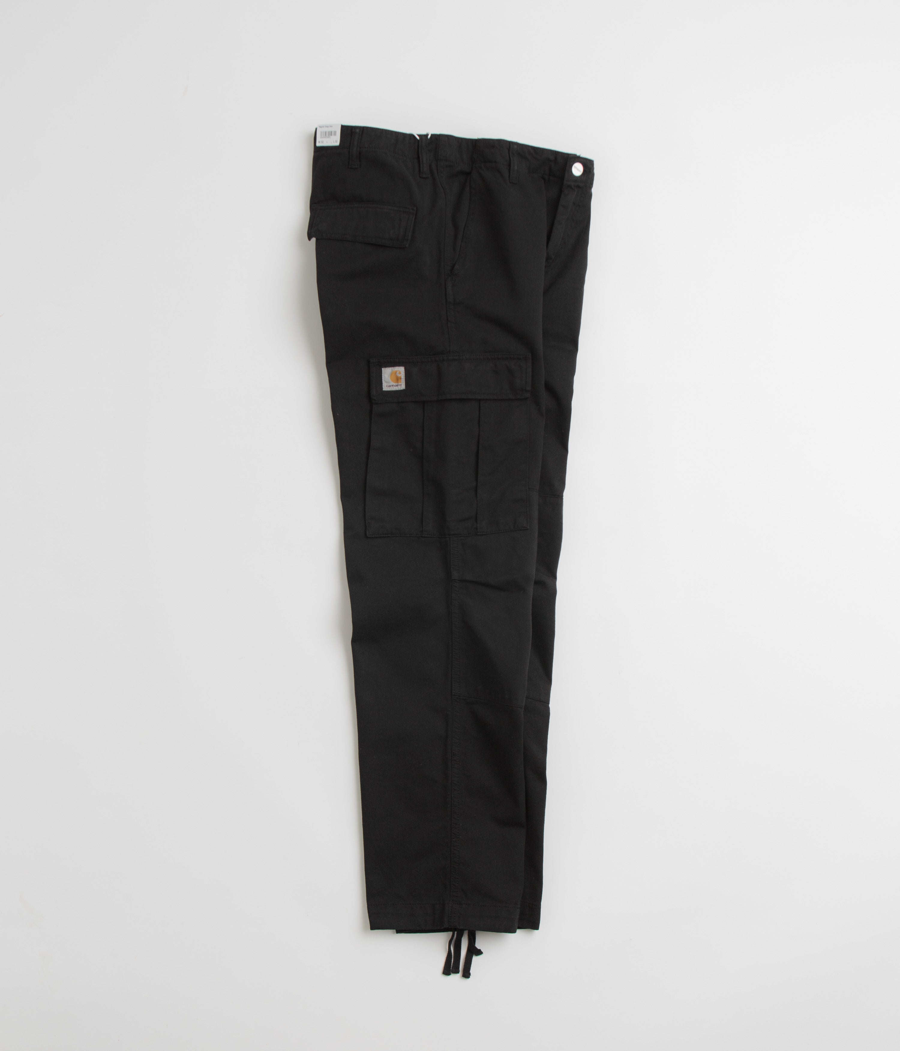 Carhartt's Stunning Dyed Black Regular Cargo Pants