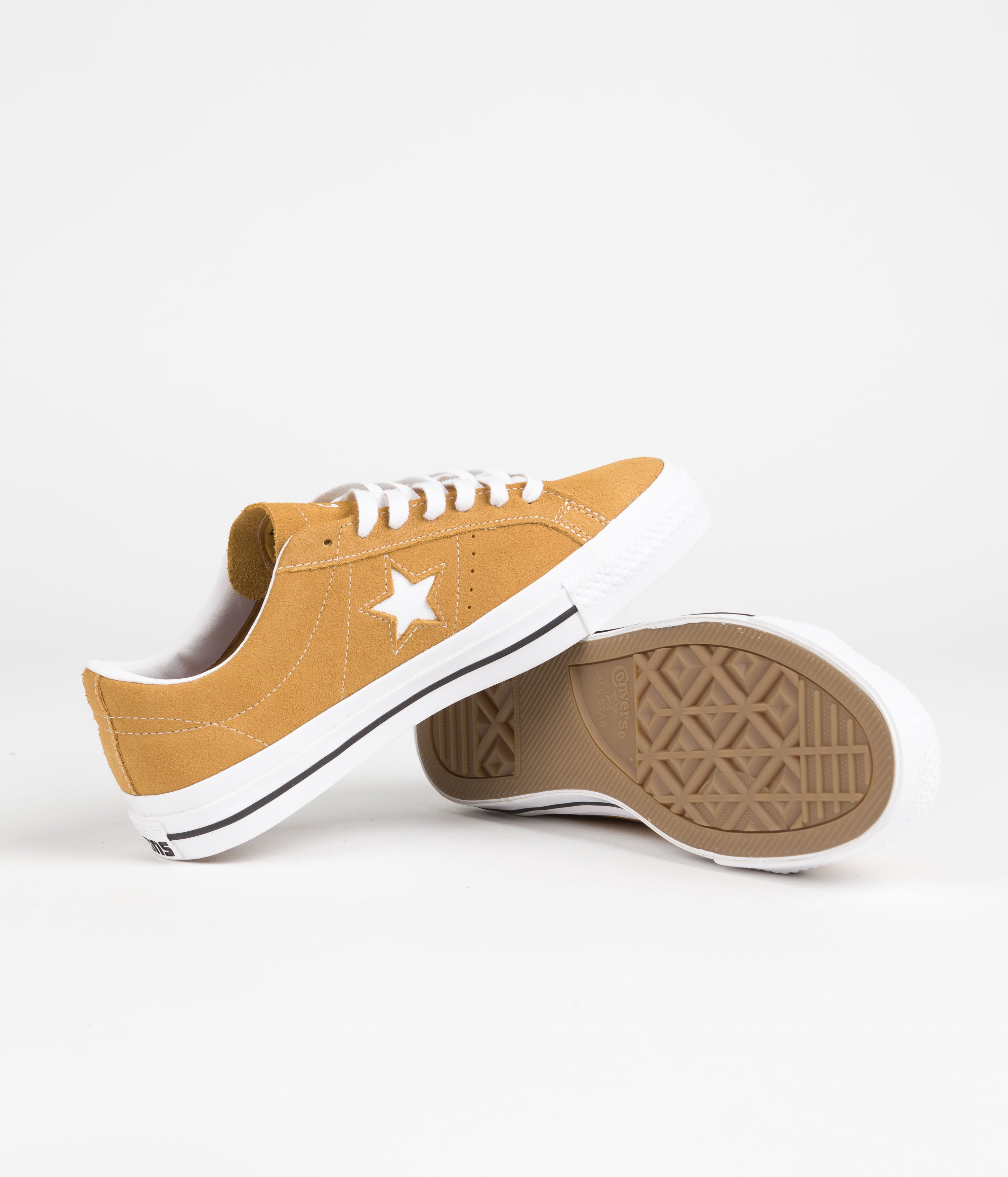 Converse One Star Pro Ox Shoes - Golden Sundial Bliss!