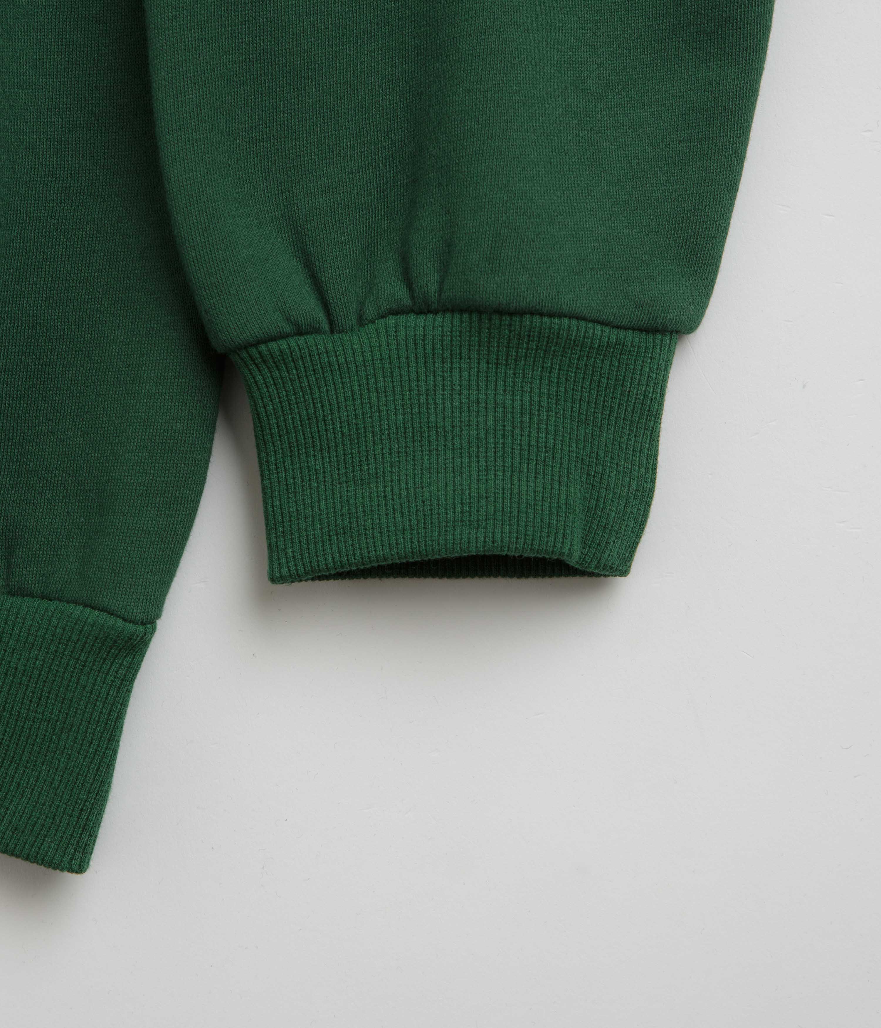 Butter Goods Forest Green Corrosive Applique Hoodie - A Must-Have!