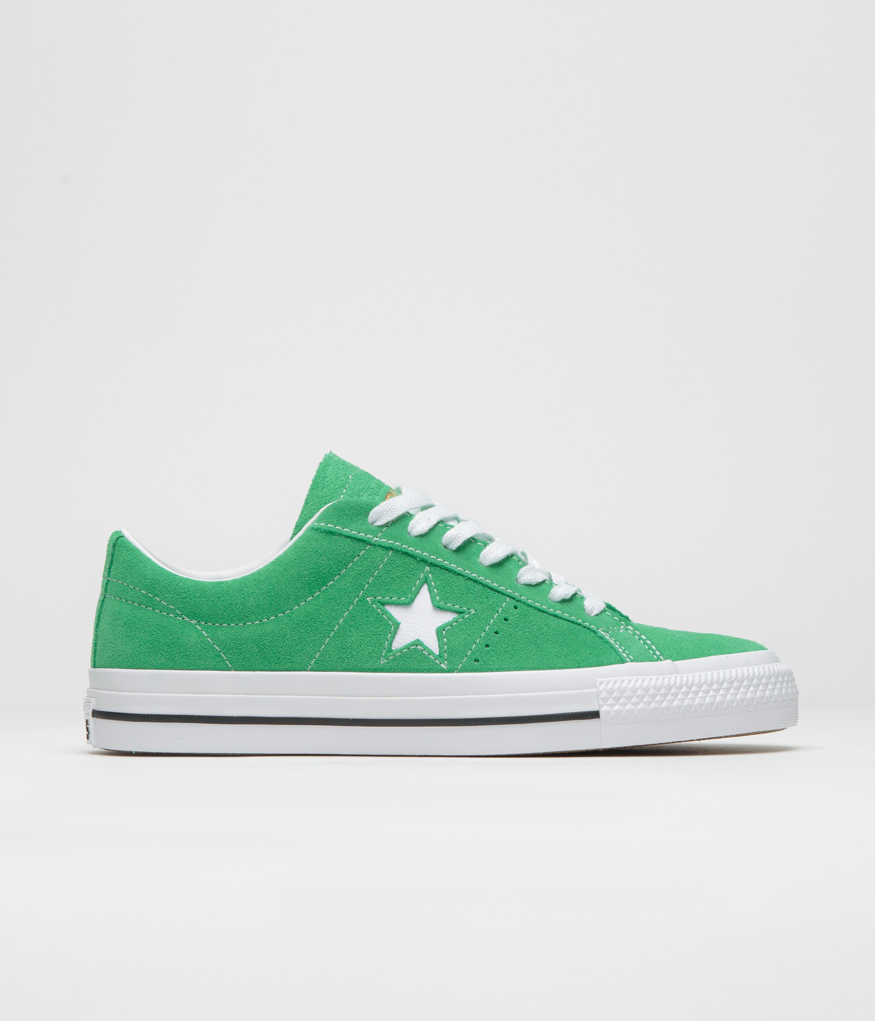 Converse Cons One Star Pro Ox - Stunning Apex Green/White/Black Skate Shoes