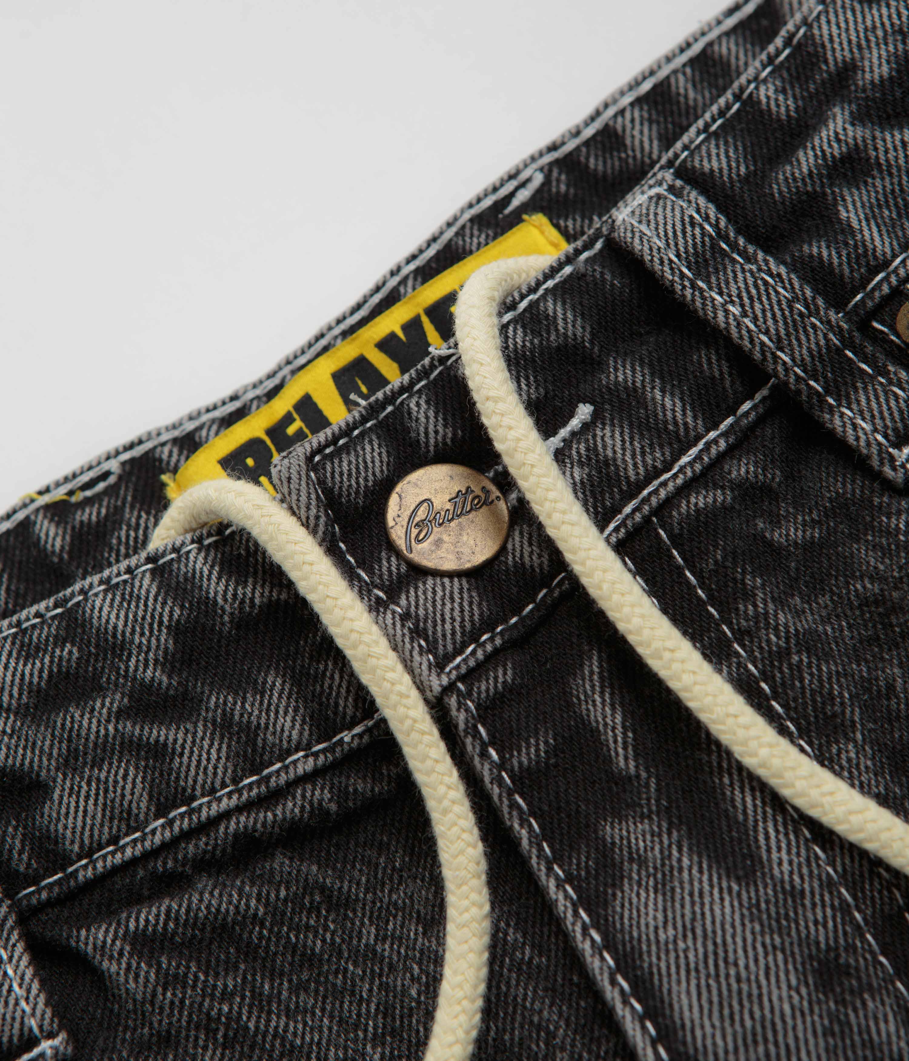Butter Goods Washed Black Art Jeans - A Fashion Must-Have!