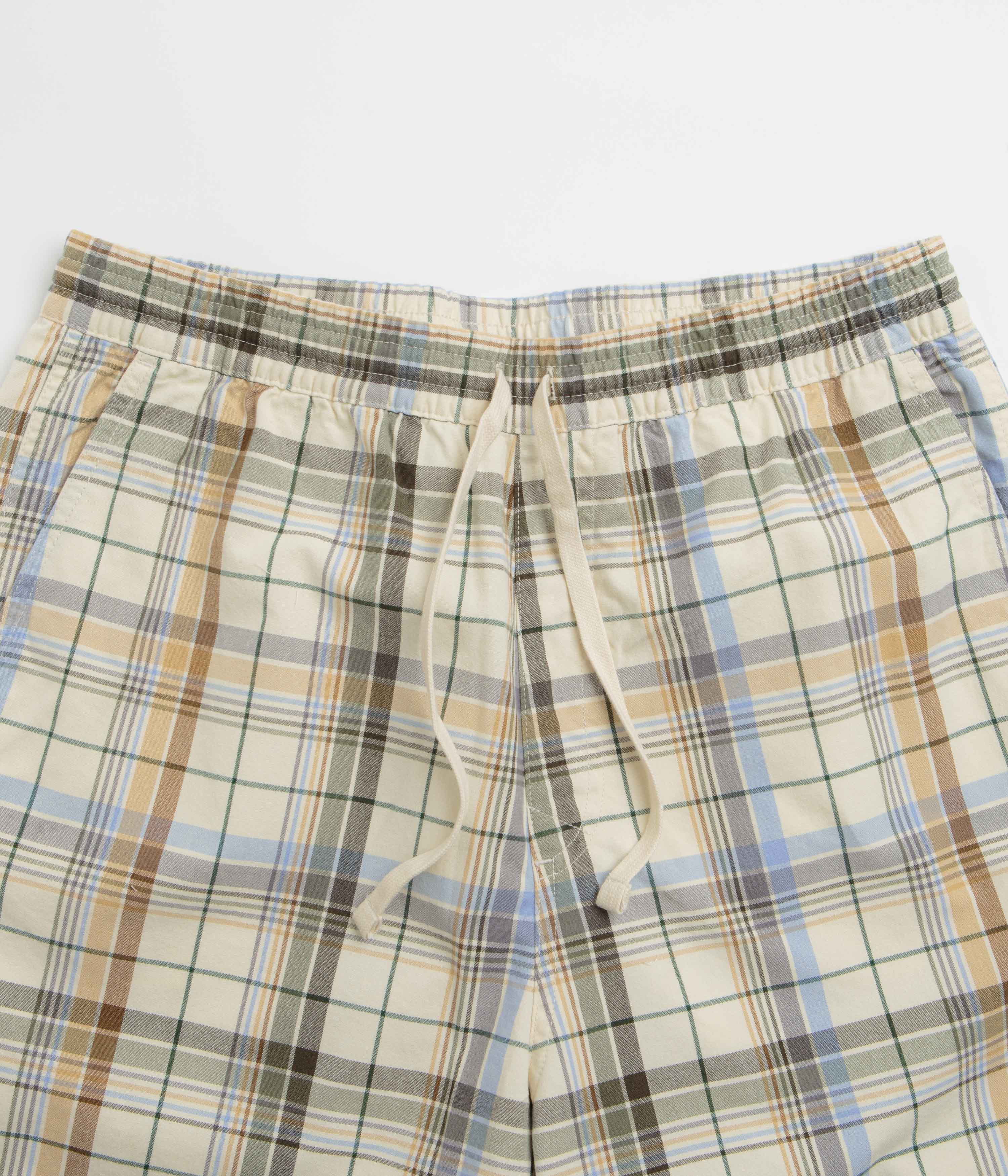Carhartt Vilay Shorts - Stylish Vilay Check & Natural