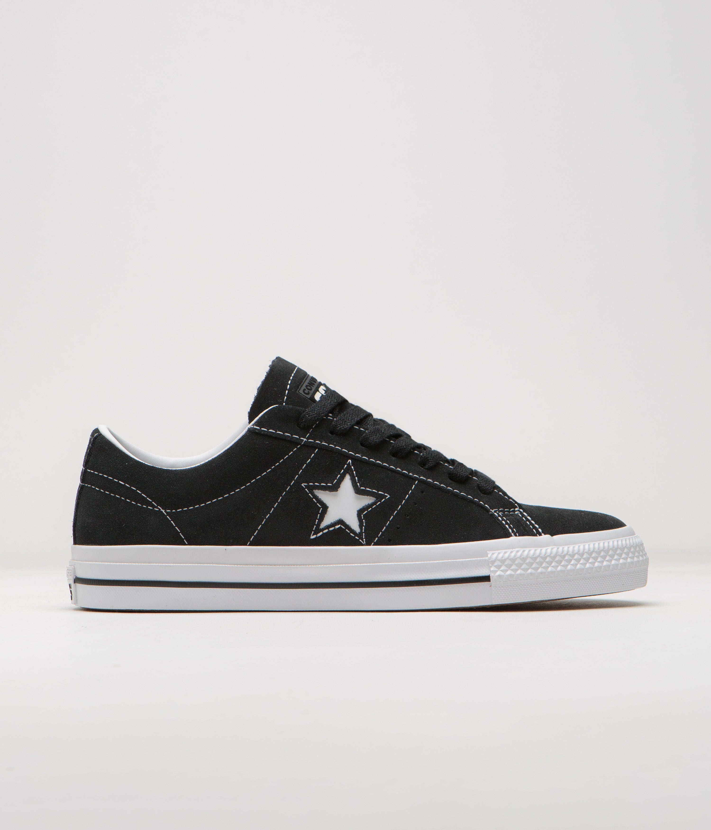 Converse Cons One Star Pro Suede Ox Shoes - Stylish Black/White Blend