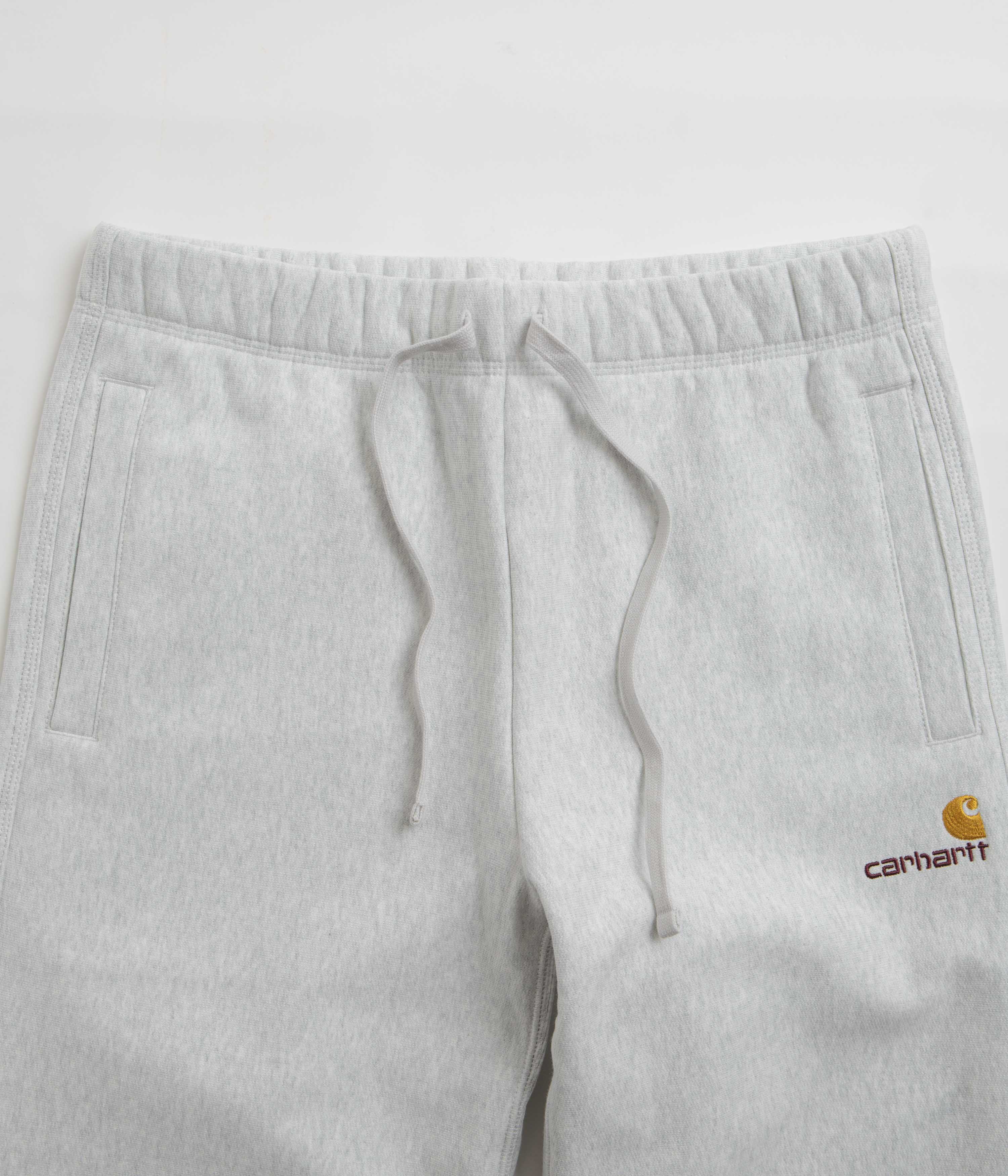 Carhartt American Script Ash Heather Sweatpants - A Must-Have!